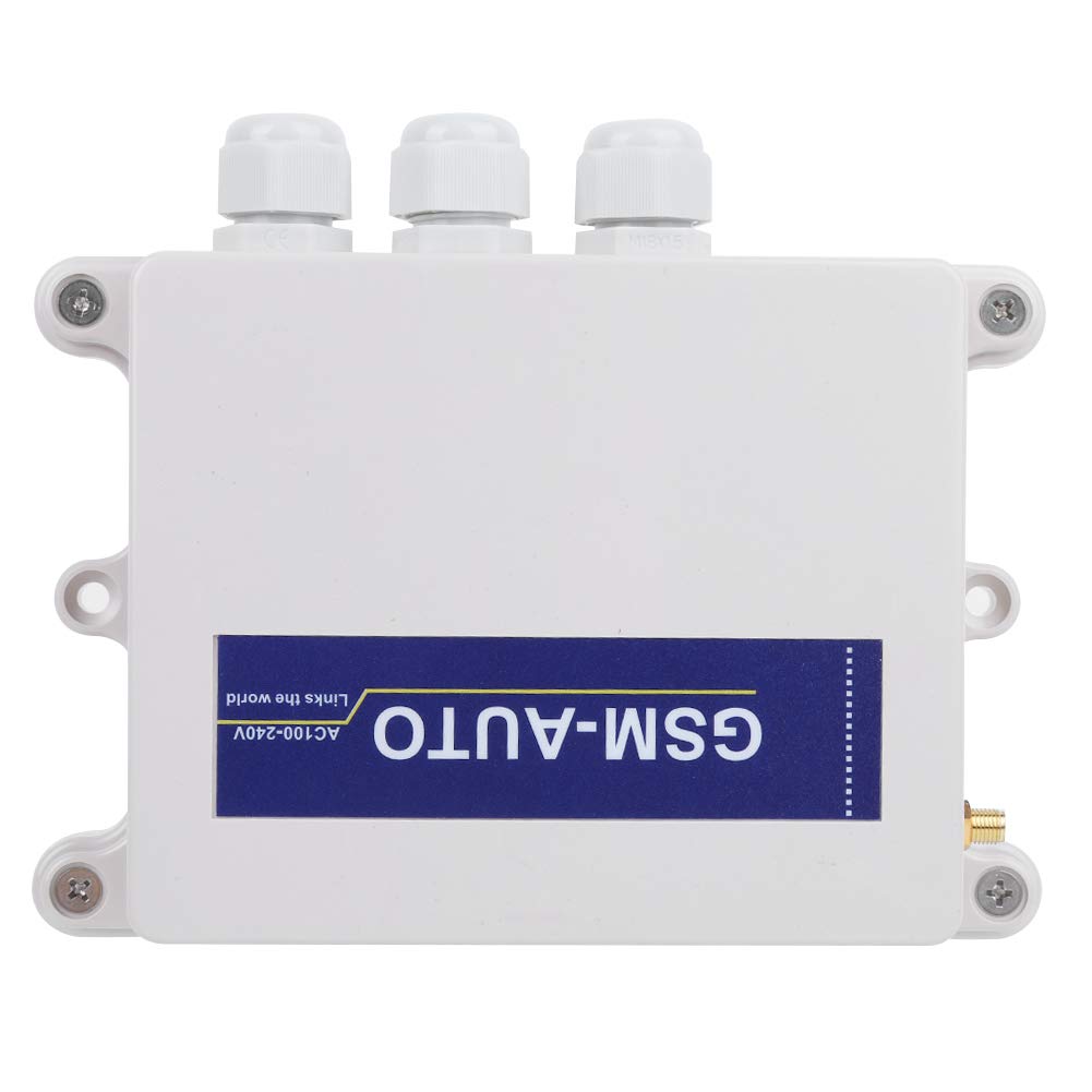 4G/3G/GSM Wireless Remote Gate Opener with Dual Relay & Alarm Input - Smart Garage Door Controller for Home, Warehouse & Hangar | SMS Control & Auto Gate Access System (AU Compatible) - Perfect for Secure Property Access & Industrial Automation
