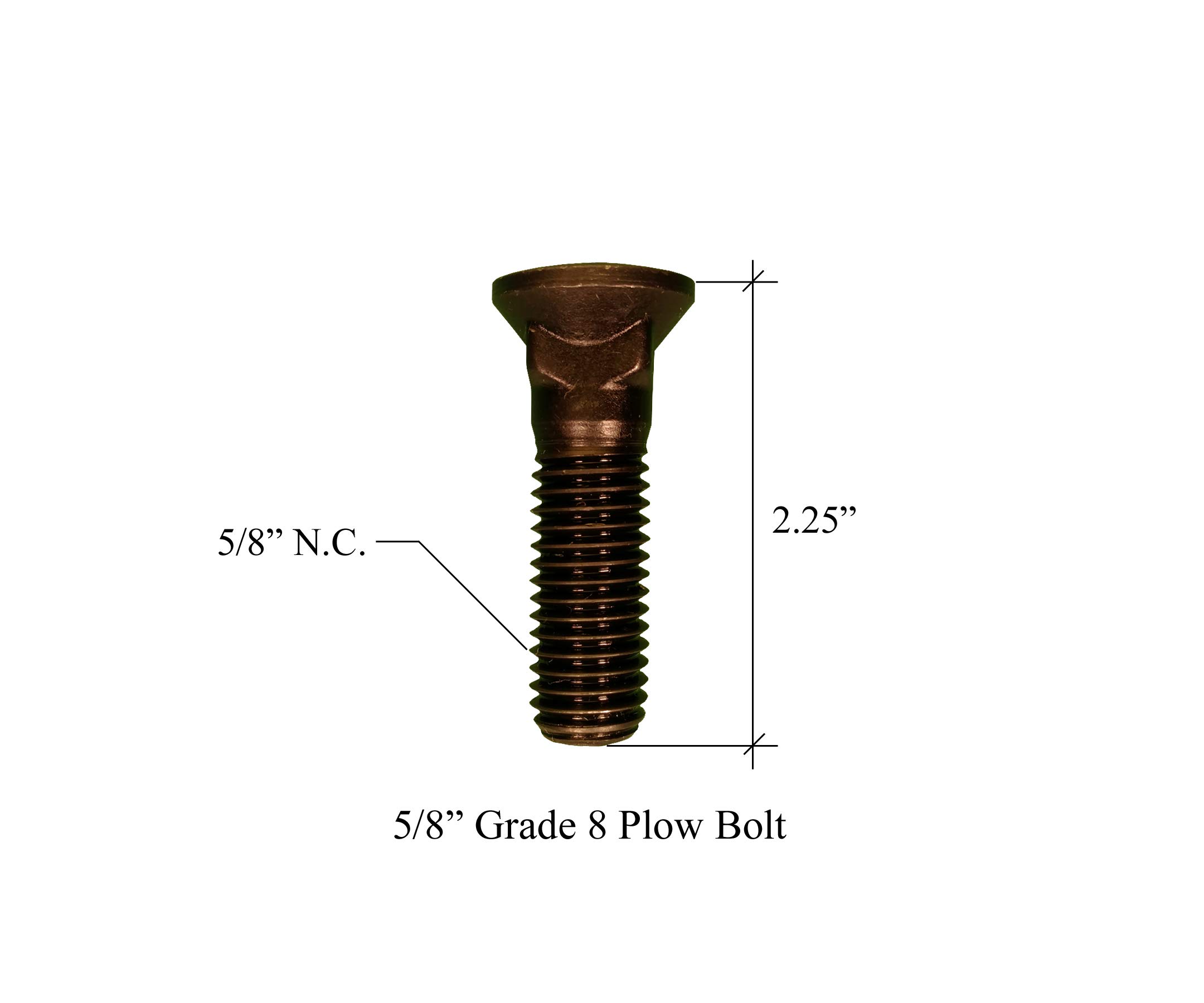Heat Treated Skid Steer Bucket Cutting Edge with Hardware - 5/8