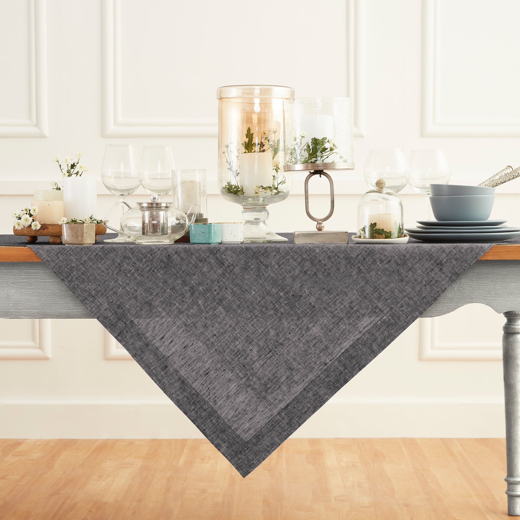 Athena Decorative Table Throw - Elegant & Soft Home Decor for Dining Room, Living Room & Outdoor Gatherings