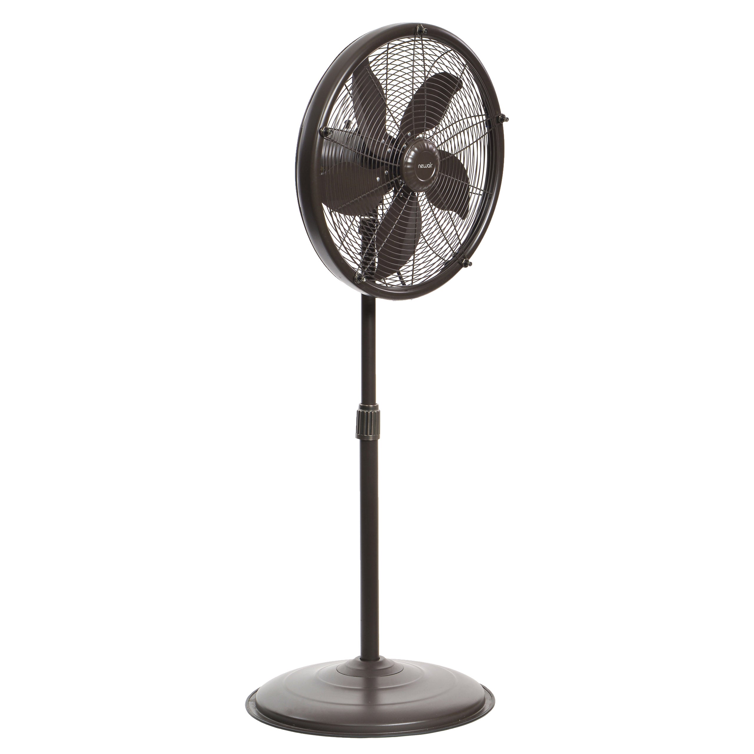 Newair® 2800 CFM Outdoor Misting Pedestal Fan - High Power Cooling Fan with Water Spray for Patio, Poolside, Backyard, and Deck Use