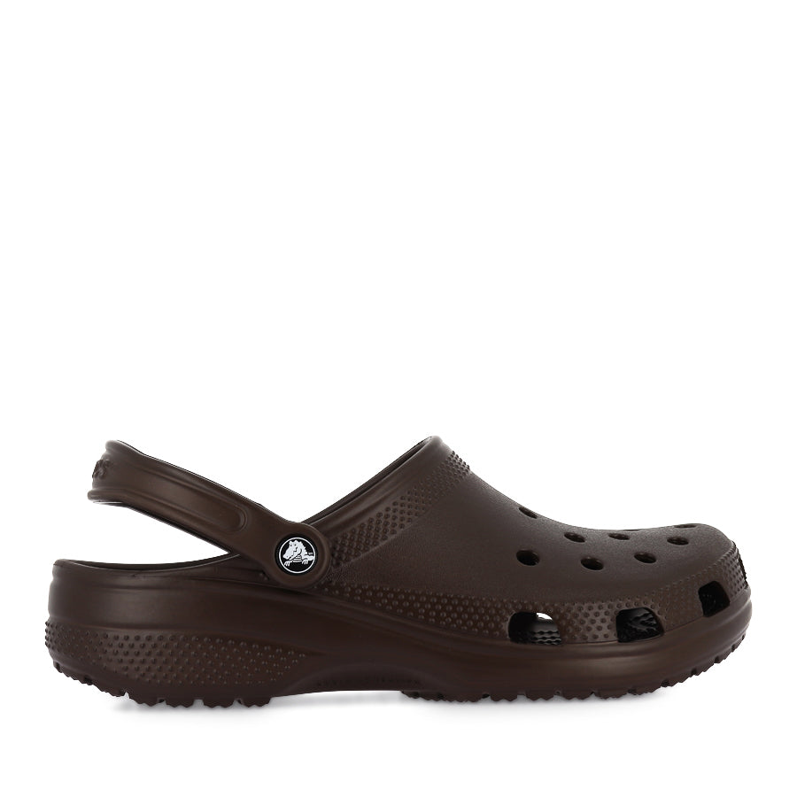 Classic Comfort Clogs for Women & Men - Slip Resistant Coffee Brown Garden Shoes for Outdoor, Indoor & Work Use