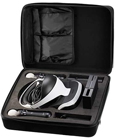 Navitech PSVR Headset and Accessories Carrying Case - Protective Storage Organizer for PlayStation VR (PSVR) - Perfect for Travel, Gaming Events & Home Organization