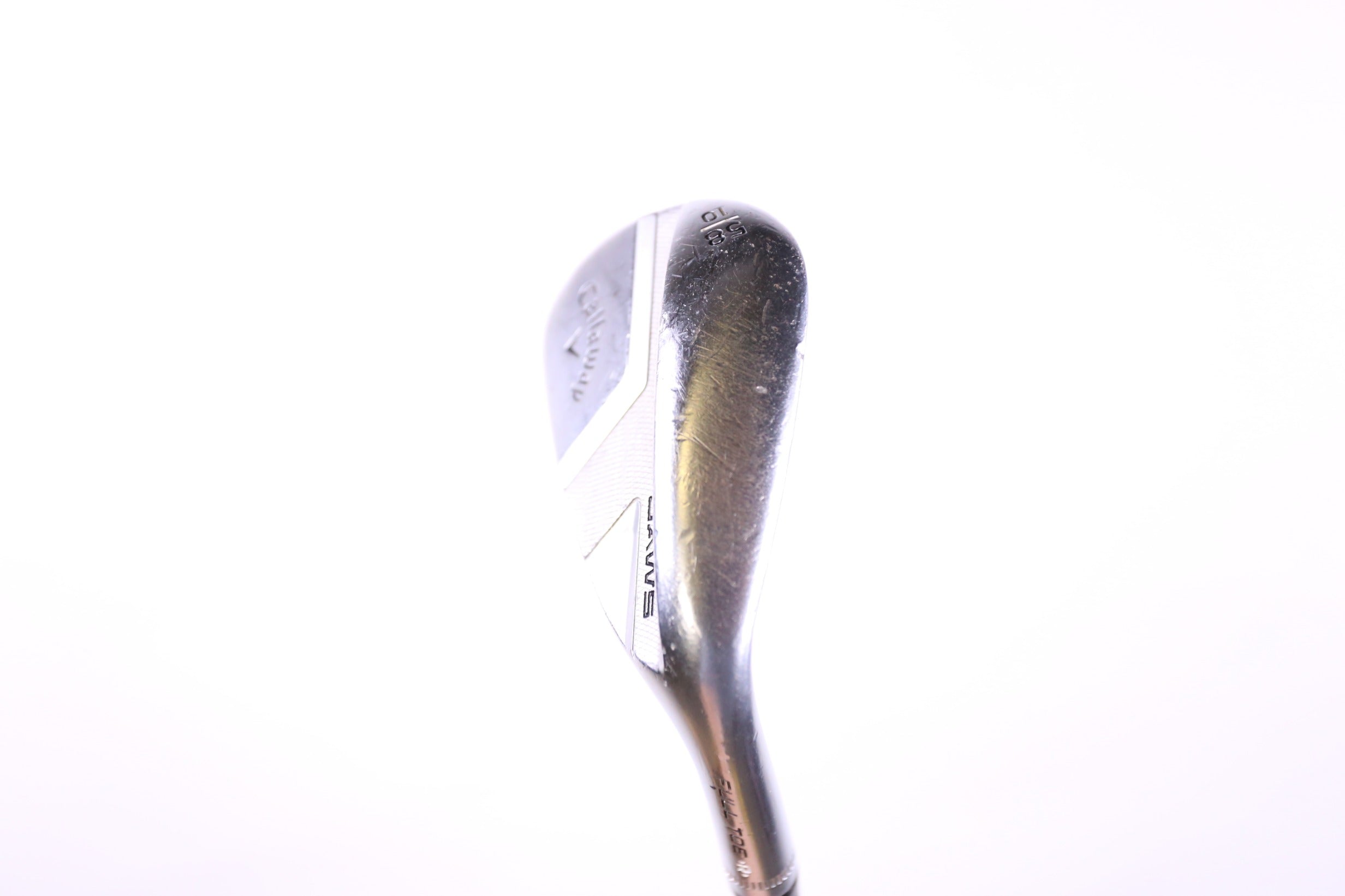 Used Callaway JAWS Full Toe Chrome Lob Wedge 58° - Right Handed Wedge Flex Golf Club for Short Game & Bunker Shots