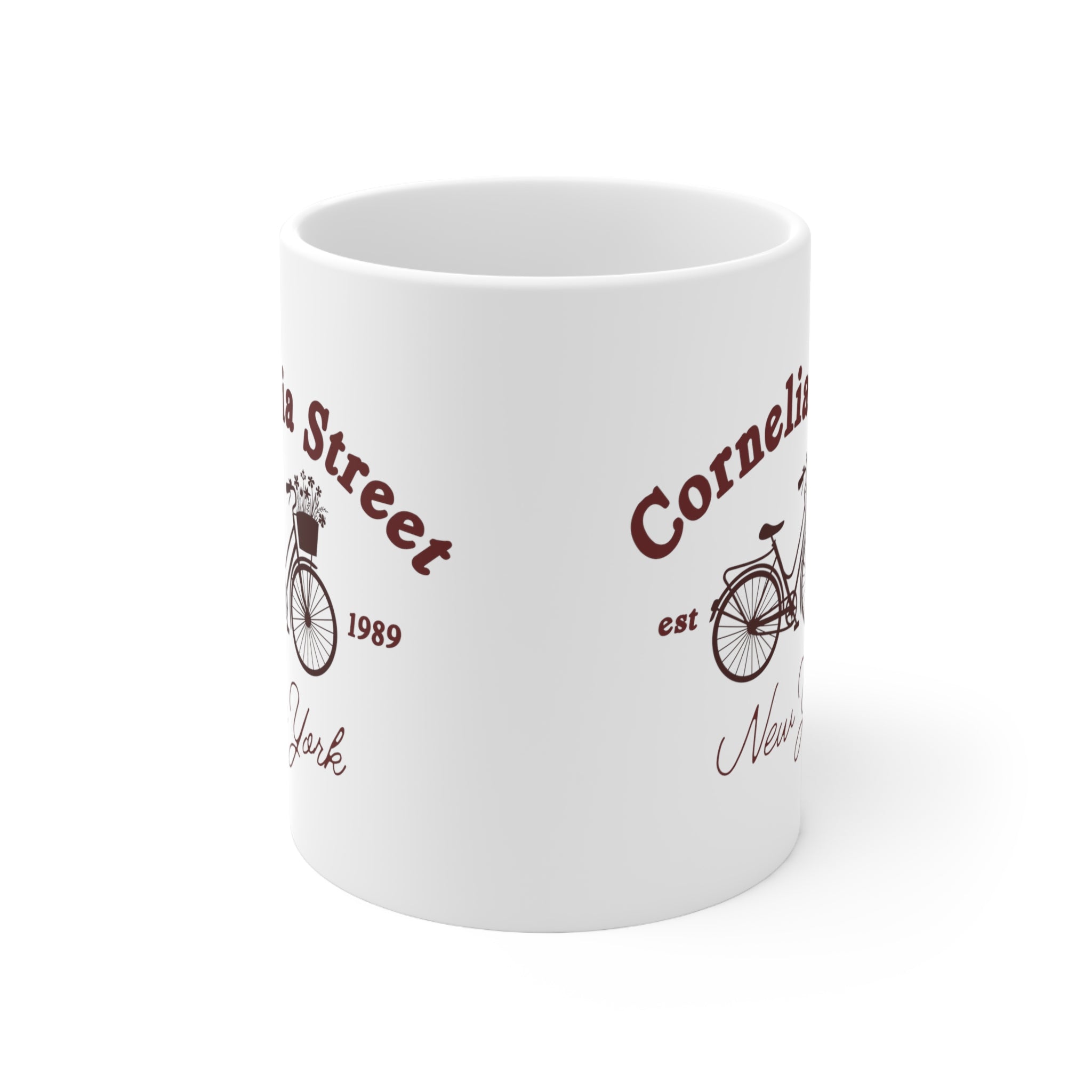Cornelia Street 11oz Ceramic Coffee Mug - Perfect for Home, Office & Gifts - Dishwasher & Microwave Safe