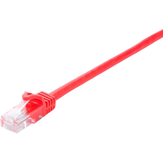 14Ft Cat6 Red UTP Ethernet Cable - High-Speed RJ45 Network Patch Cord for Home, Office & Gaming Setup