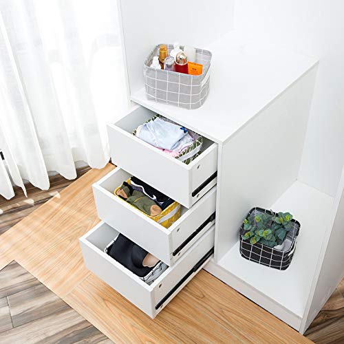4 Pack Canvas Storage Baskets - Decorative Organizer Bins for Makeup, Baby Toys, Books & Home Decor (Striped & Checkered Patterns) - Perfect for Nursery, Bathroom & Closet Organization
