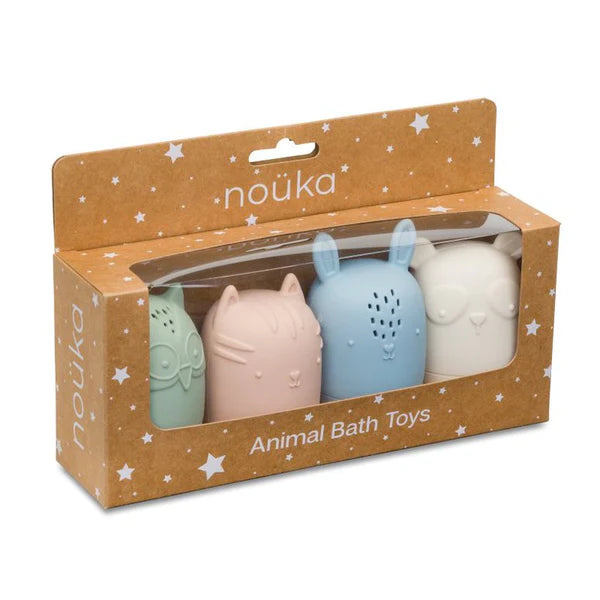 Fun Animal Bath Toys for Kids - Non-Toxic Rubber Duck & Sea Creature Set for Bathtime Play | Perfect for Toddlers, Baby Shower Gifts & Sensory Water Play