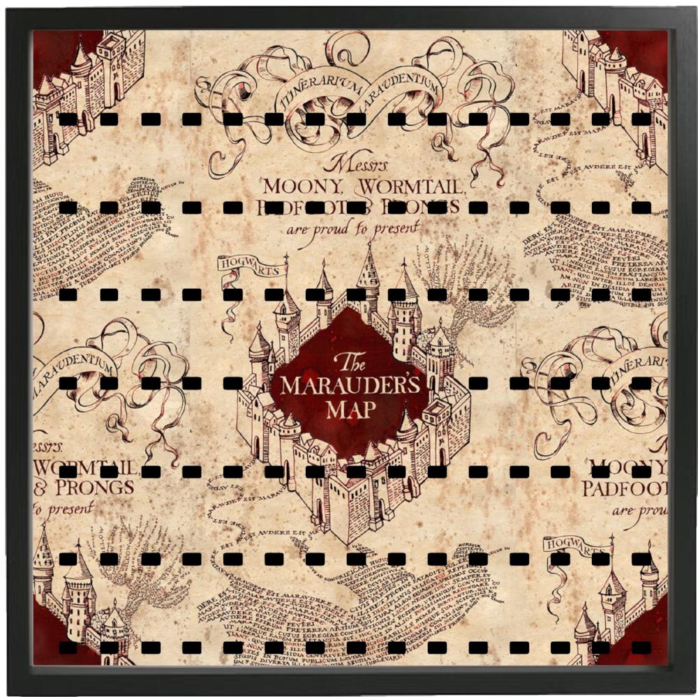 Premium Large Frame for Lego® Harry Potter Minifigures - Display & Protect Your Collectible Minifigures - Perfect for Home Decor, Office Display & Gift Giving