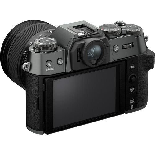 FUJIFILM X-T50 Mirrorless Digital Camera with XF16-50mm F2.8-4.8 R LM WR Lens Kit - Charcoal Silver | Perfect for Travel Photography & Street Shooting