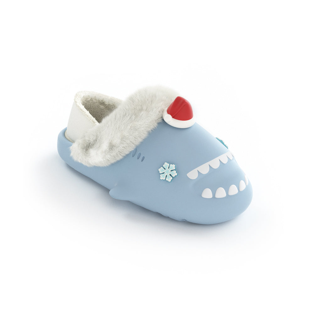 Sharkicks Pro Winter Santa Heel Covered Boots - Warm & Comfortable Christmas Holiday Shoes for Women - Perfect for Holiday Parties, Gift Giving & Winter Festivities