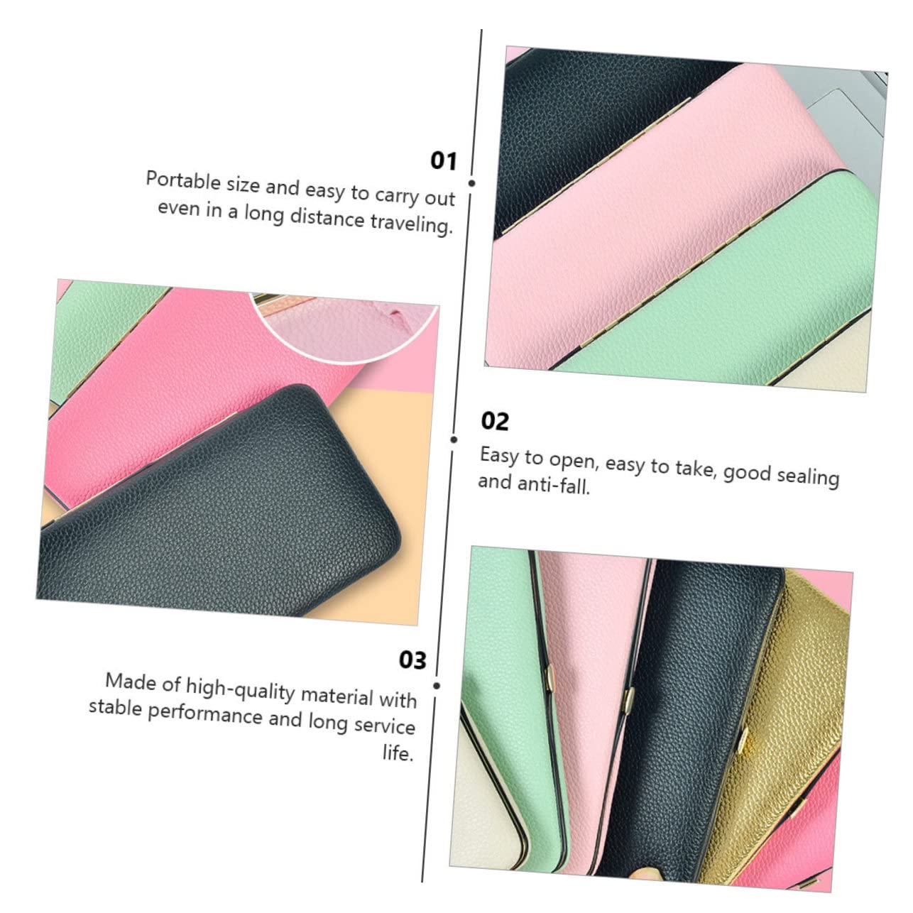 1pc Portable Eyelash Extension Tweezer Case - Travel-Friendly Lash Tool Storage Box for Professional & Home Use - Perfect for Salon, Makeup Artists & DIY Beauty Care
