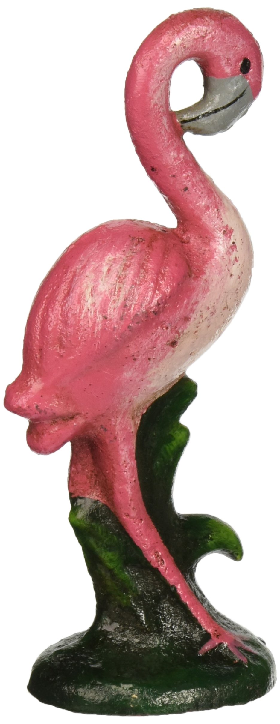 Design Toscano Pink Flamingo Cast Iron Bottle Opener - Vintage Style Home Bar Accessory for Parties, BBQ, and Outdoor Decor