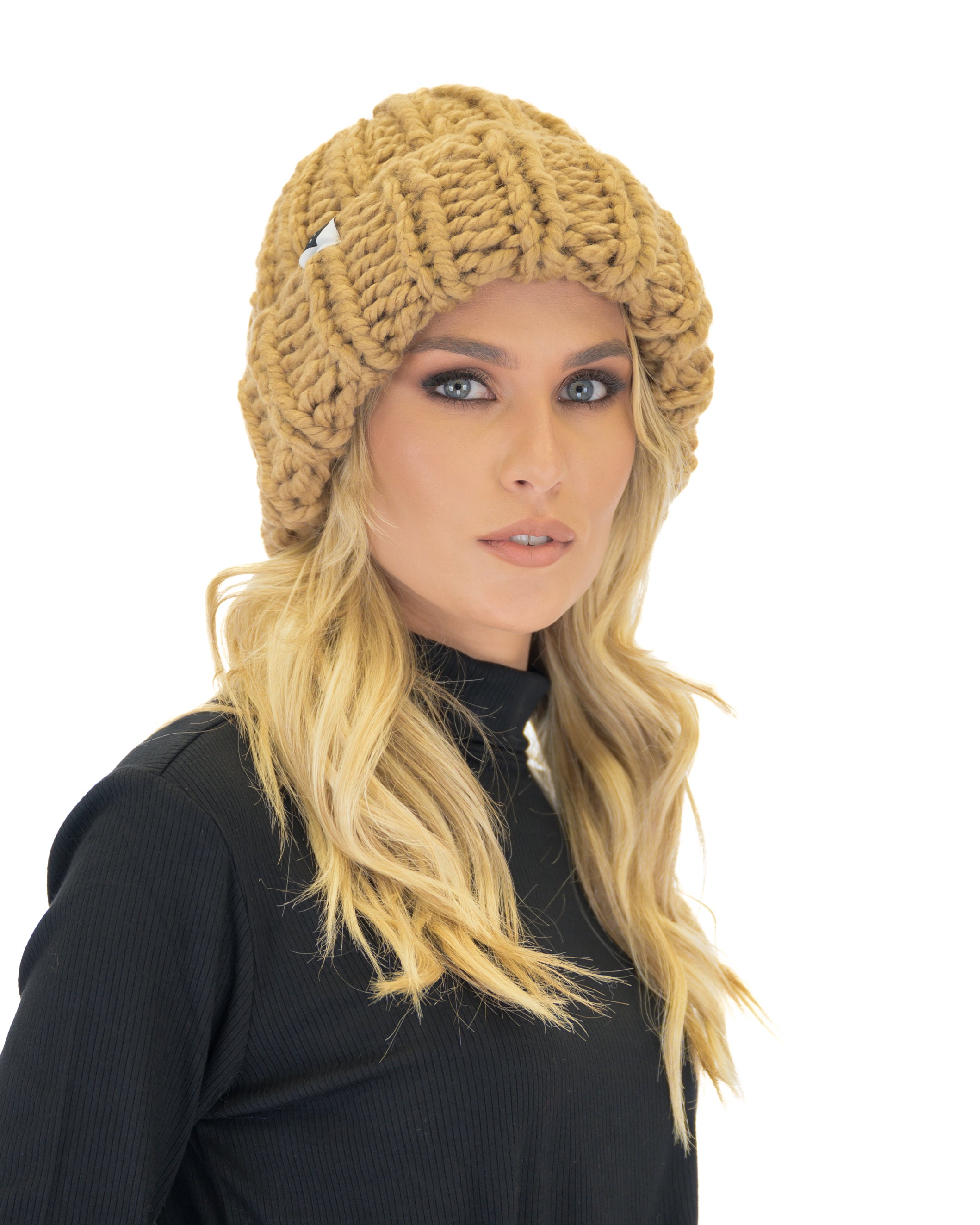 Warm Ribbed Knit Beanie for Men & Women - Soft Winter Hat for Cold Weather - Perfect for Outdoor Activities, Skiing, and Daily Wear