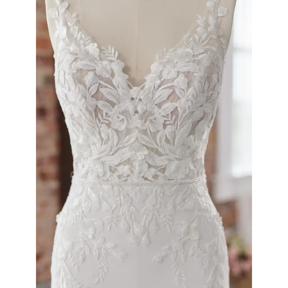 Baxley by Maggie Sottero - Elegant Wedding Dress for Brides | Perfect for Church Ceremonies & Formal Receptions