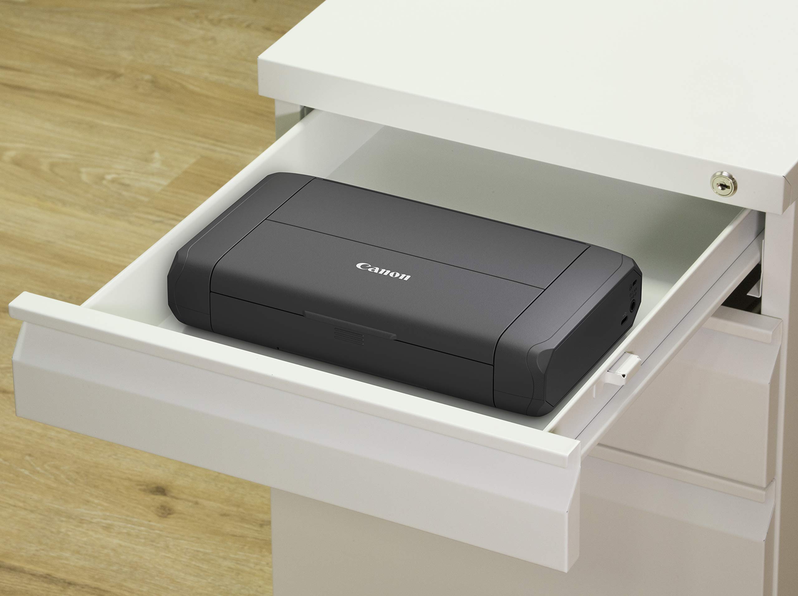 Canon PIXMA TR150 Wireless Portable Color Printer with Bluetooth - Compact Mobile Printing for Home, Office & Travel | High-Quality Photo & Document Printing
