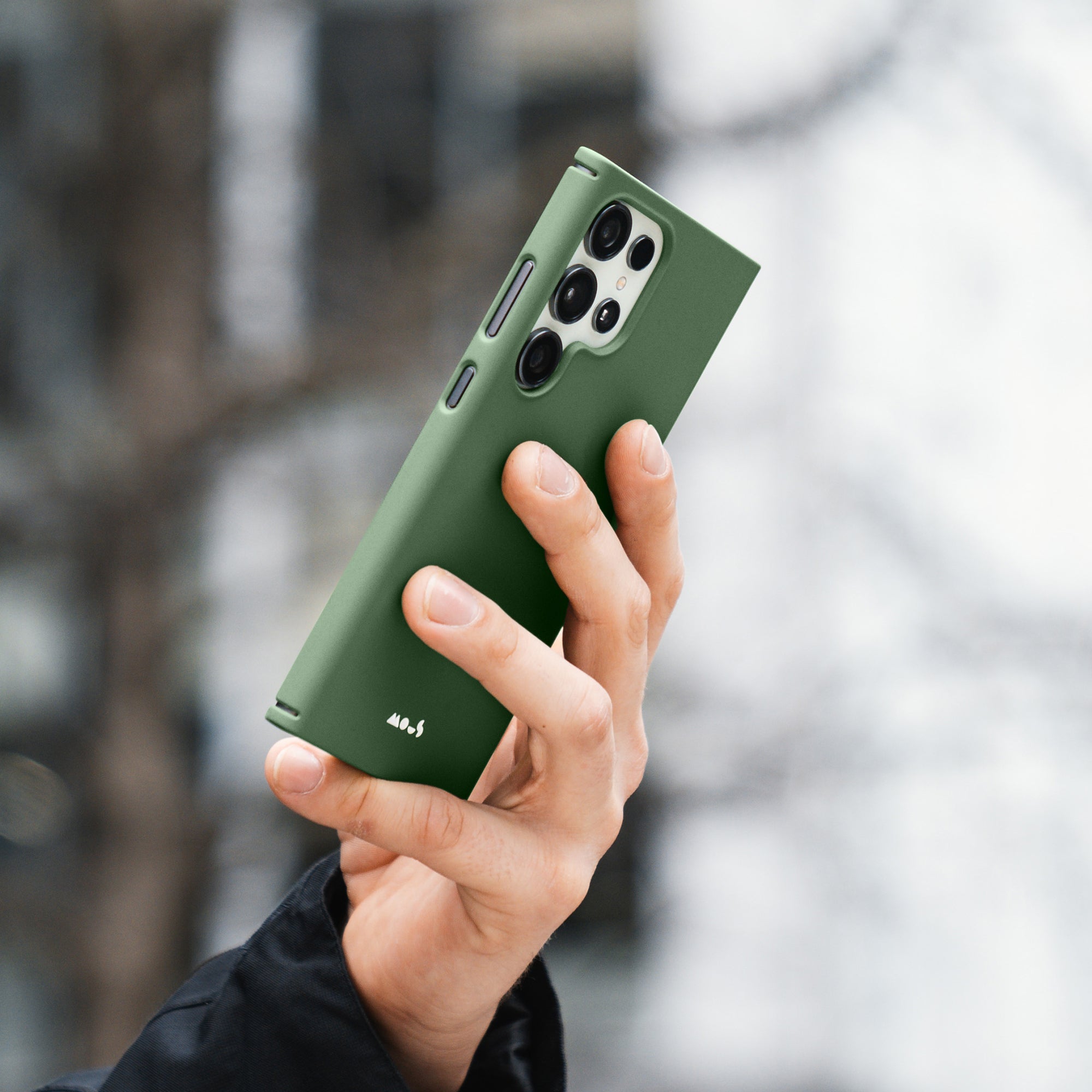 Ultra Thin MagSafe Compatible iPhone Case - Forest Green | Slim Protective Cover for iPhone 12/13/14 Pro Max | Perfect for Daily Use, Travel & Outdoor Activities