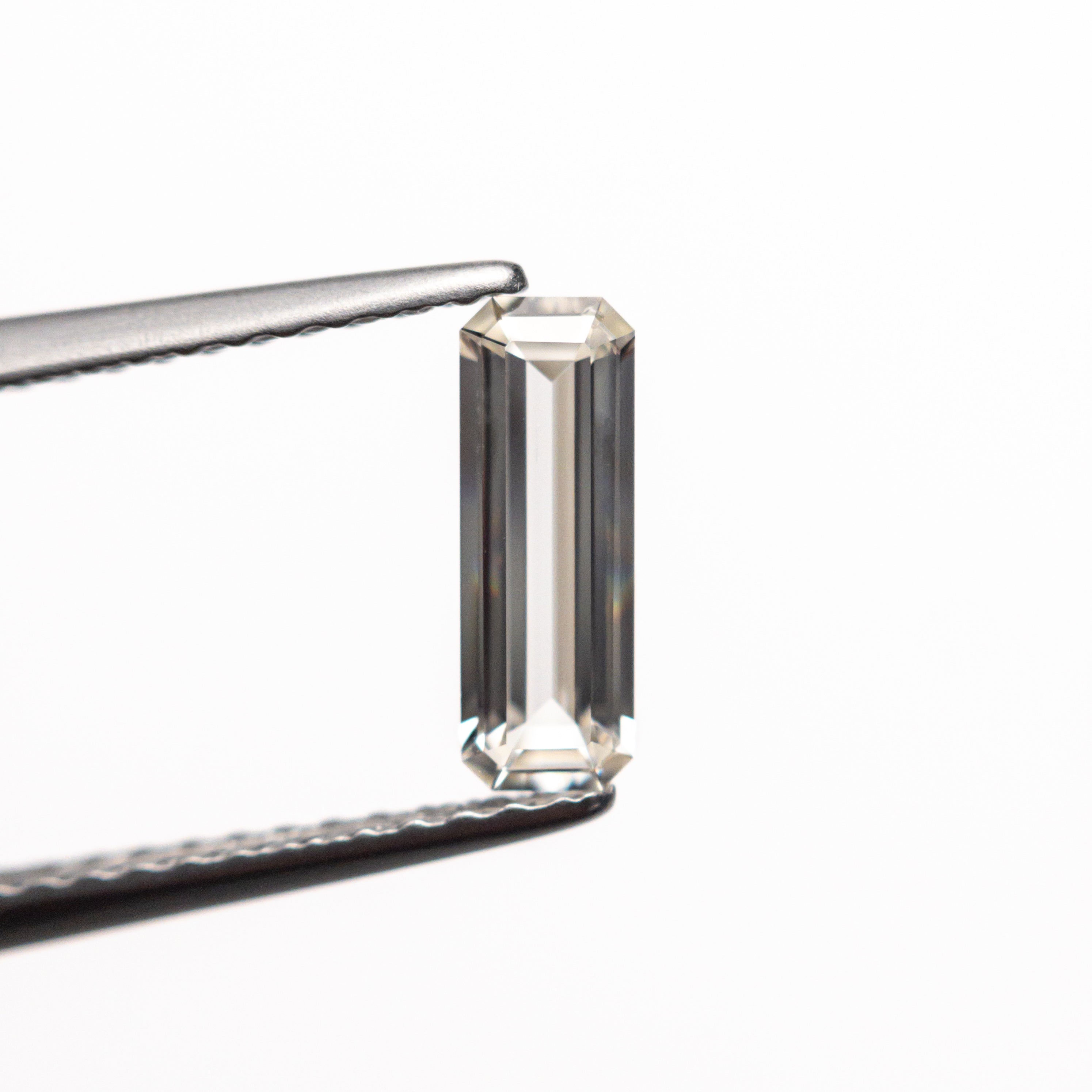 0.52ct 8.48x3.00x1.83mm Step Cut Sapphire Gemstone - Cut Corner Rectangle Shape for Jewelry Making, Engagement Rings & Fine Jewelry Designs