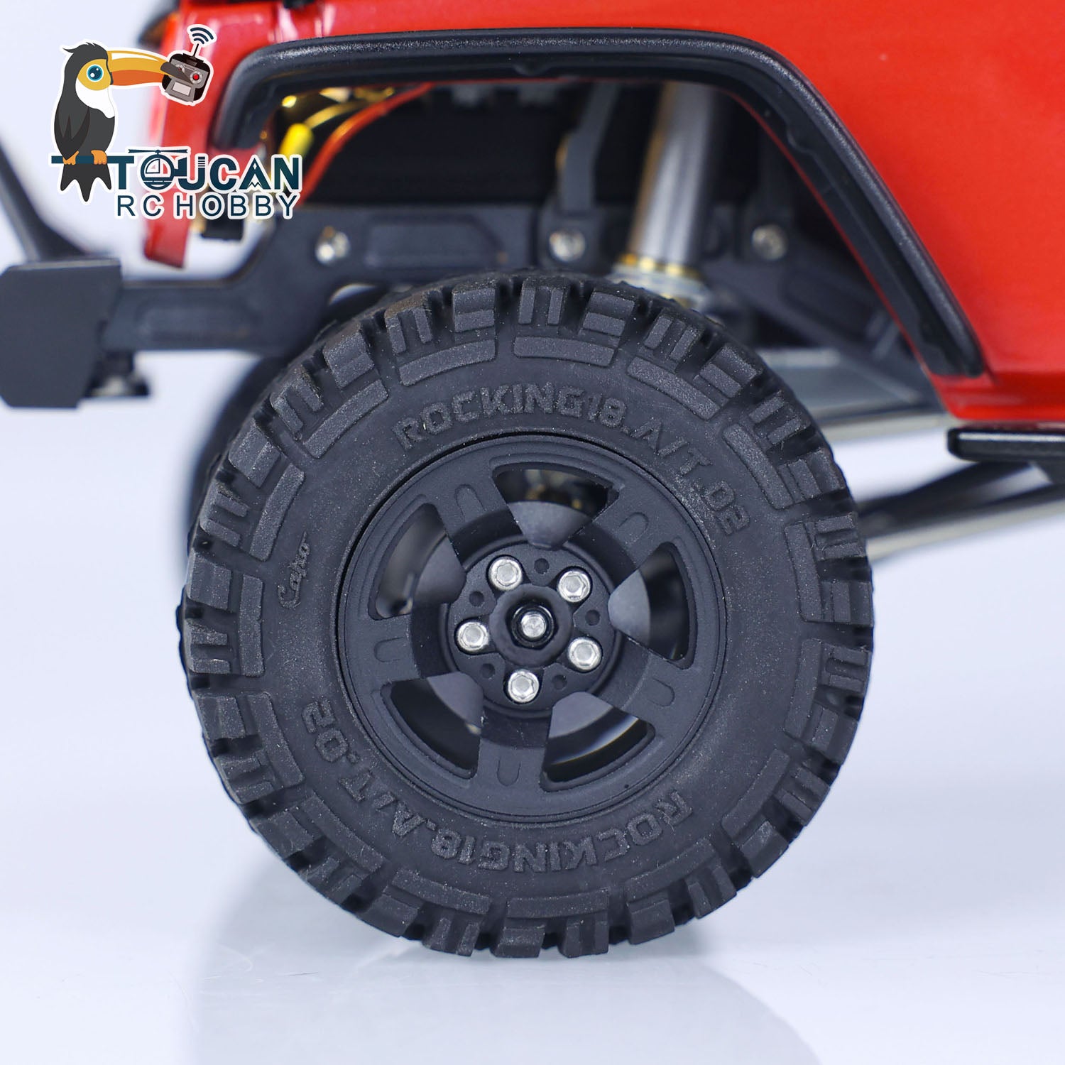 1/18 Scale CUB2 RC Crawler Car - Ready-to-Run (RTR) Remote Control Rock Crawler with 2-Speed Transmission, LED Lights & Sound Effects - Perfect for Off-Road Adventures, Backyard Crawling & RC Hobby Enthusiasts