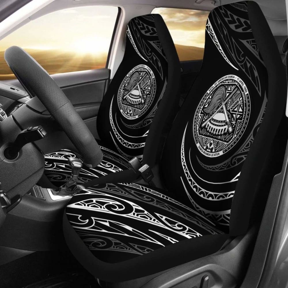 Premium White Frida Style Car Seat Covers for American Samoa - Durable & Stylish Protection for Cars, SUVs, and Trucks