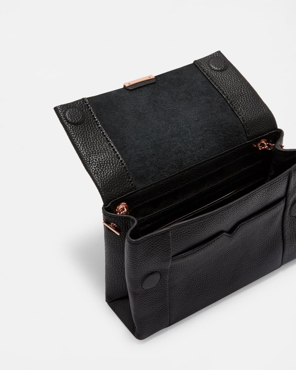 Ted Baker Women's Black Crossbody Bag - Stylish & Lightweight Purse for Everyday Use, Work, and Travel