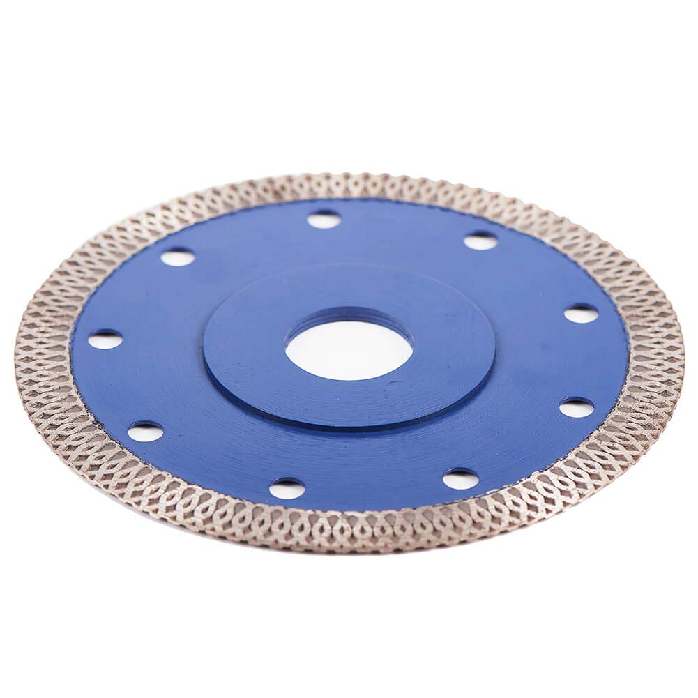 4.5 Inch Diamond Tile Saw Blade - Wet/Dry Porcelain & Ceramic Cutting Disc Wheel for Angle Grinder - Perfect for Bathroom Renovation, Kitchen Backsplash & Floor Tile Installation