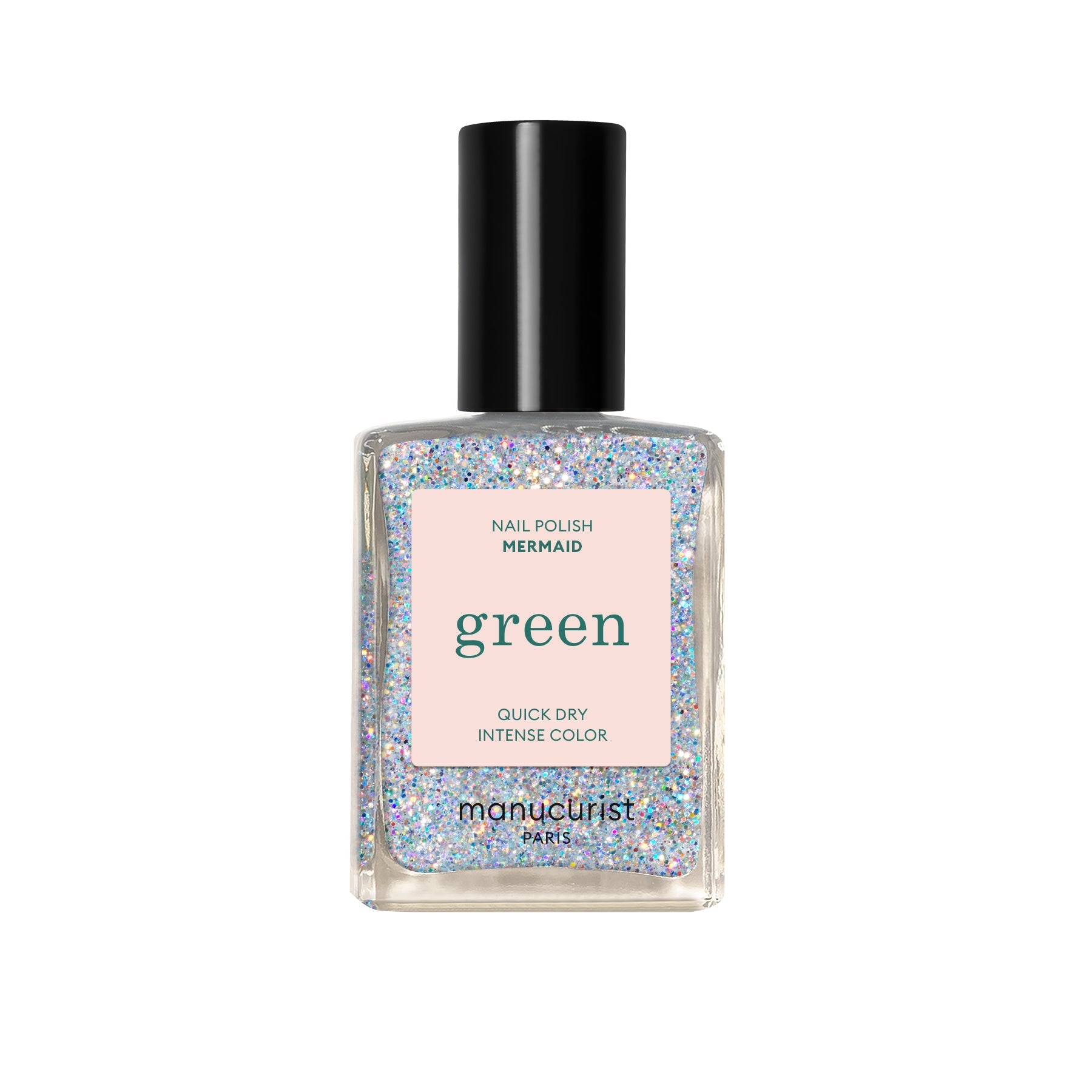Green Nail Polish - Mermaid Shimmer Long Lasting Vegan Nail Lacquer | Perfect for Summer Nails, Mermaid Costumes & Fantasy Themed Parties