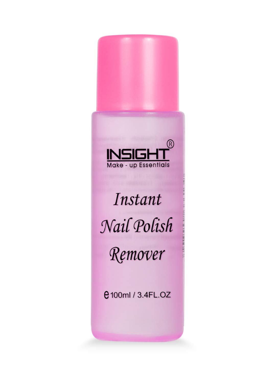 Insight Cosmetics Nail Polish Remover - 100ml Acetone-Free Formula for Gentle & Effective Nail Care - Perfect for Home, Salon & Travel Use