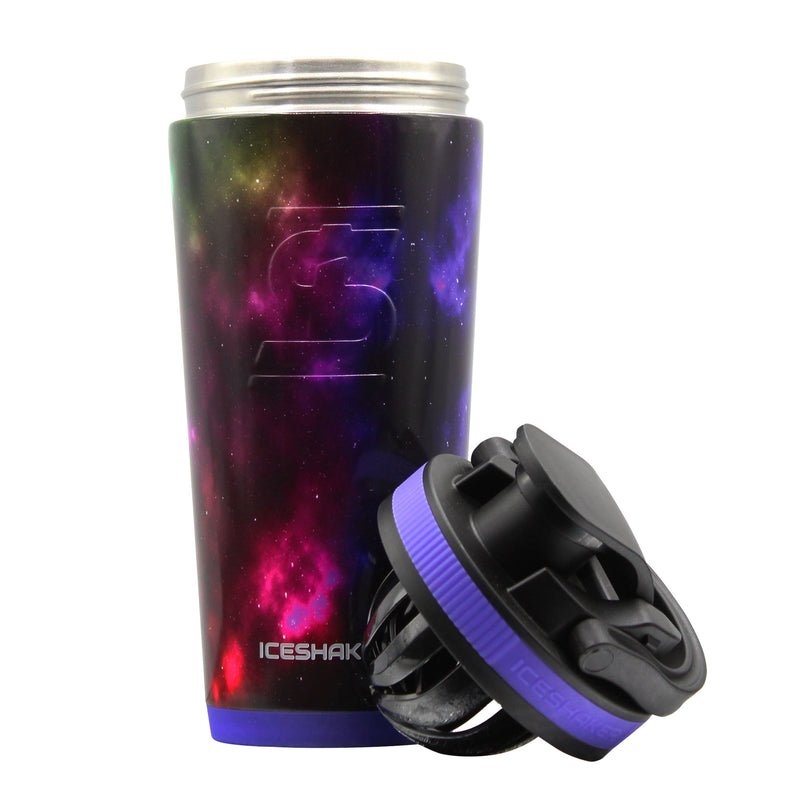 Premium Protein Shaker Bottle for Gym & Workouts - 20oz BPA-Free Leakproof Mixing Cup with Stainless Steel Ball & Measurement Marks - Perfect for Protein Powder, Pre-Workout & Smoothies