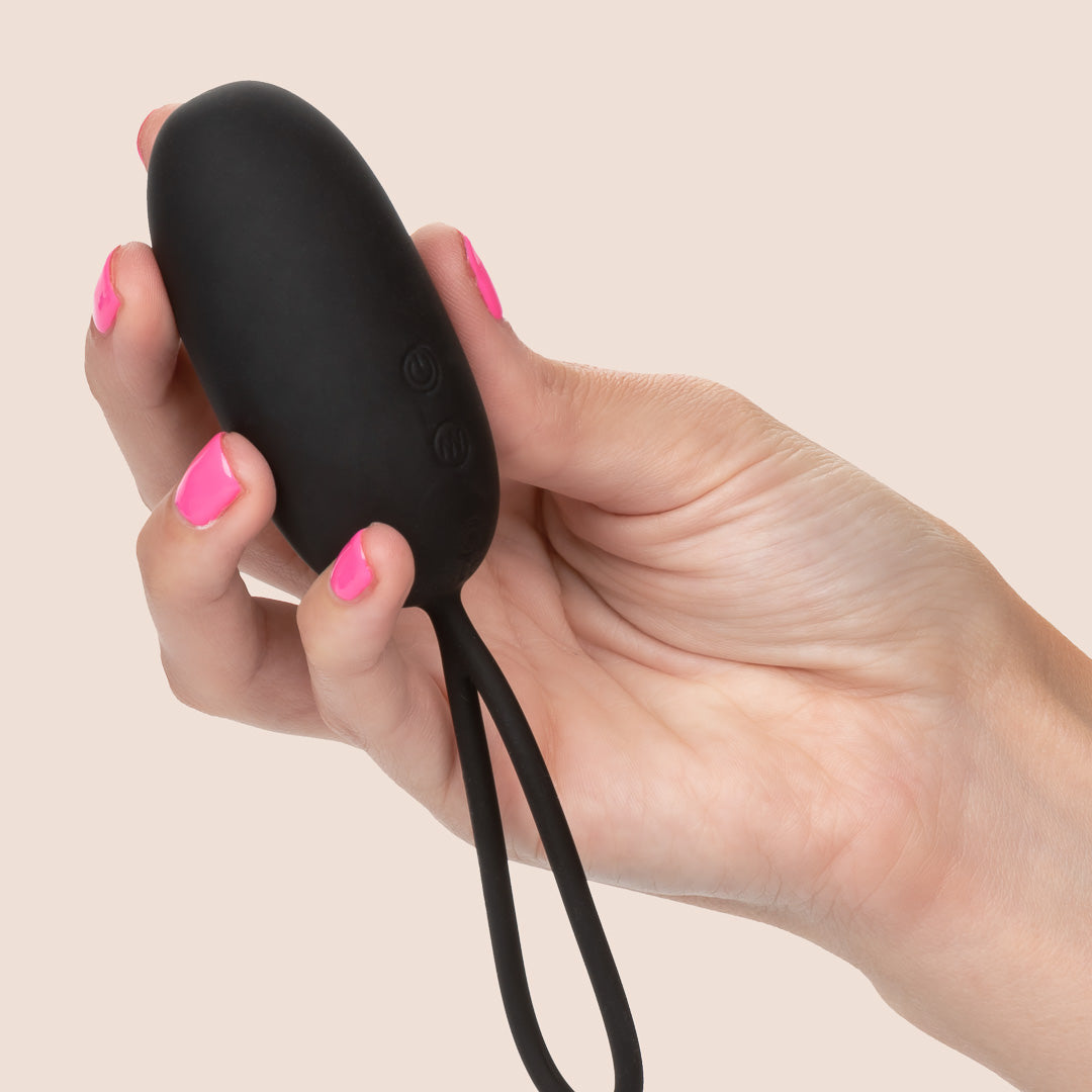 CalExotics Rechargeable Silicone Remote Control Egg Vibrator - Waterproof & Wireless for Hands-Free Pleasure - Perfect for Couples Play, Solo Use & Travel