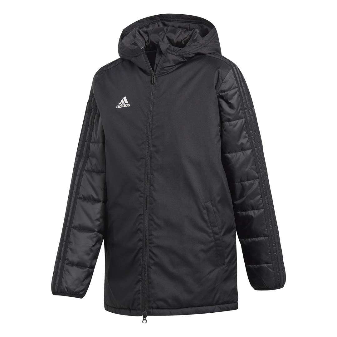 Adidas Youth Soccer Condivo 18 Winter Jacket for Kids - Waterproof Cold Weather Training Jacket with Fleece Lining - Perfect for Winter Soccer Practice and Outdoor Sports
