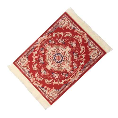 27x18cm Bohemian Persian Rug Mouse Pad - Non-Slip Desk Mat for PC, Laptop & Office - Perfect for Gaming, Work & Home Decor