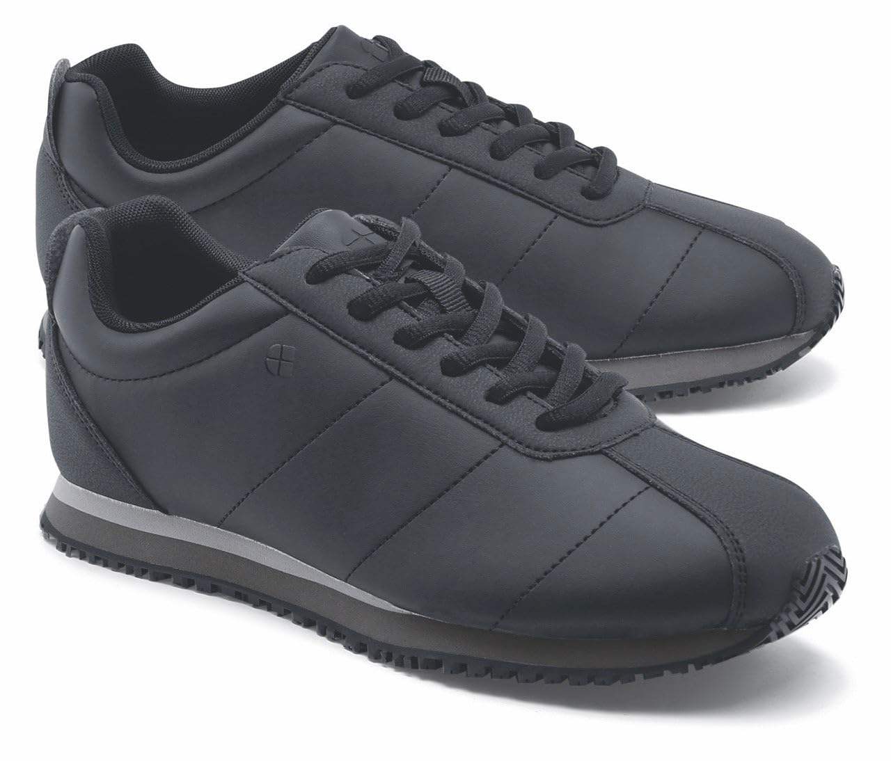 Slip Resistant Work Shoes for Women - Avery by Shoes for Crews | Water Resistant Black Non-Slip Shoes | Perfect for Restaurant, Hospital & Retail Workers