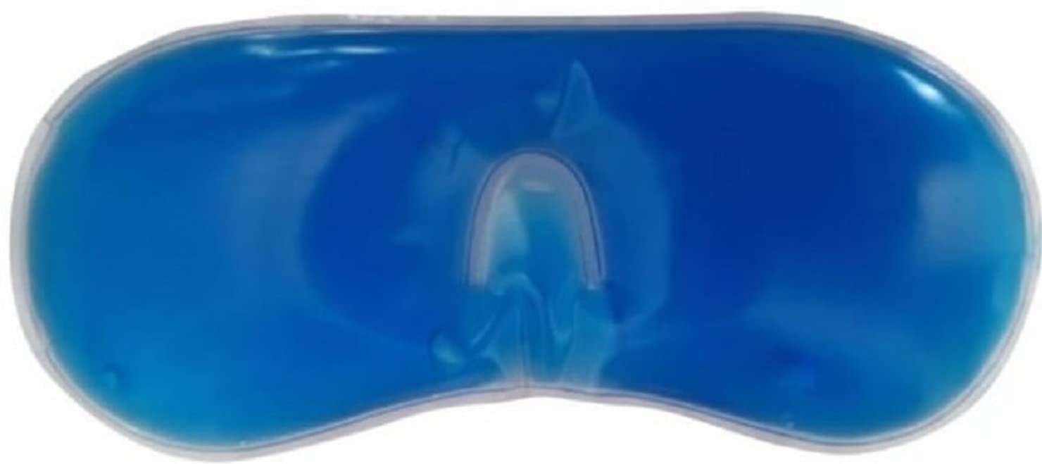 JK ENTERPRISE Cooling & Soothing Eye Mask with Rejuvenating Gel - Hot & Cold Therapy for Puffy Eyes, Dark Circles, Headaches Relief - Adjustable Stress Relief Mask for Relaxation at Home, Travel, and Work