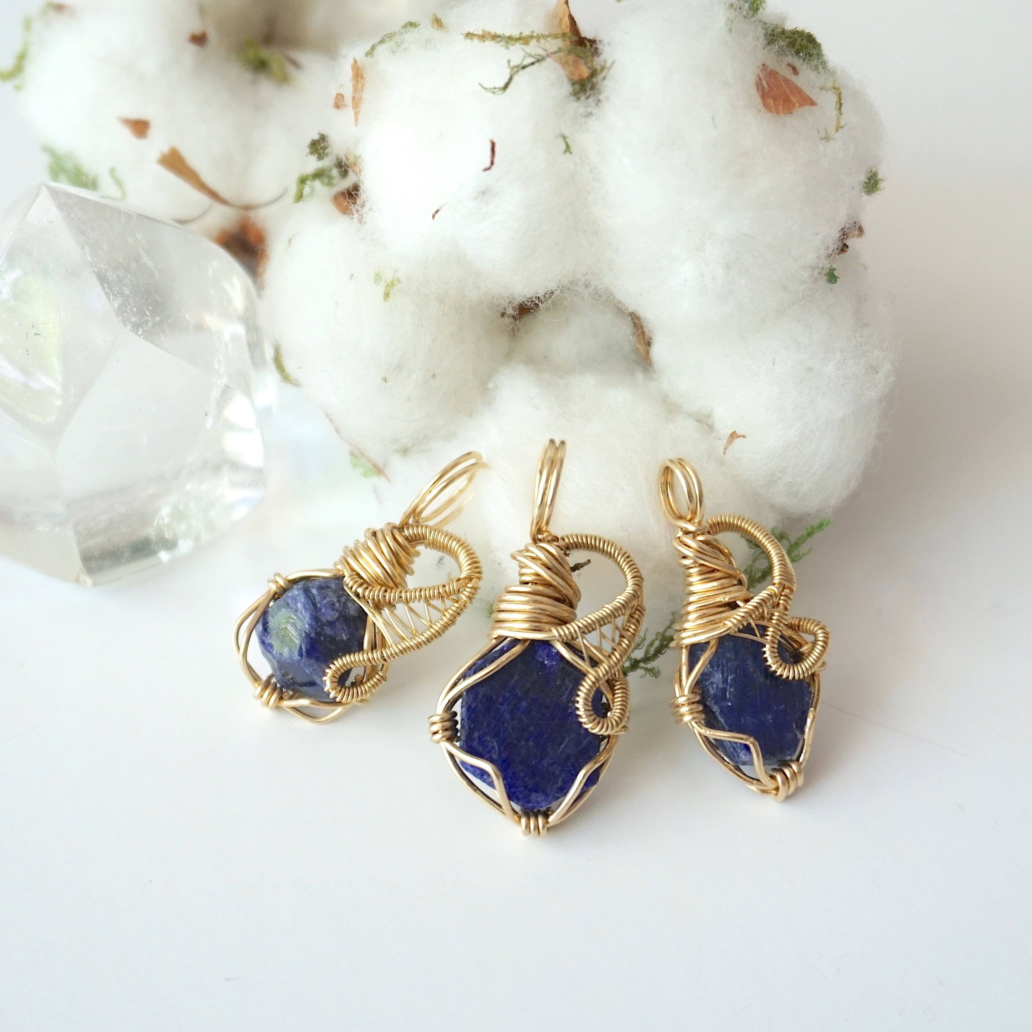 14K Gold Filled Sapphire Pendant Necklace for Women - Elegant Jewelry Gift for Birthday, Anniversary & Special Occasions