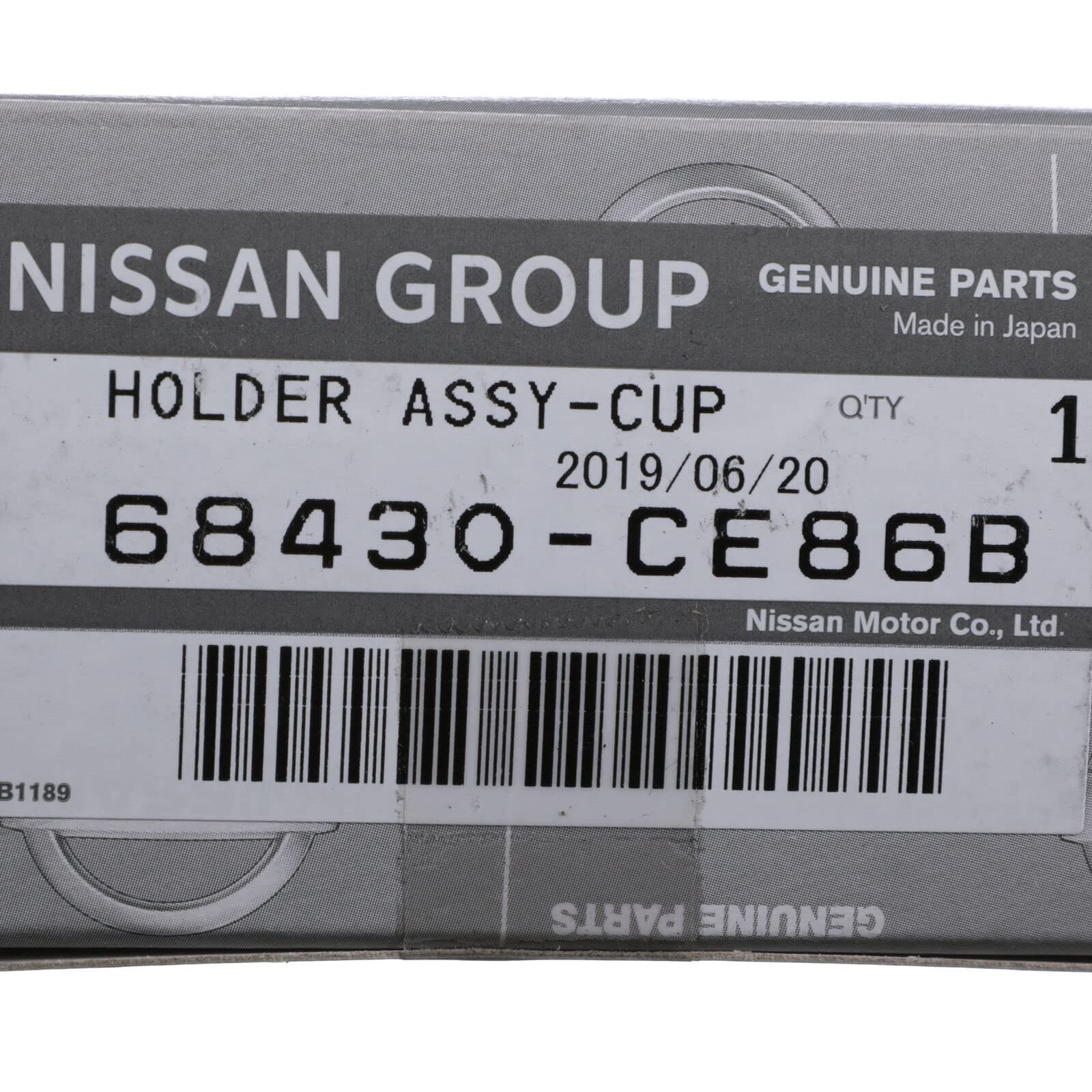 Nissan 68430-CE86B Cup Holder - Replacement Car Cup Holder for Nissan Vehicles - Perfect for Altima, Maxima, Sentra - Keep Drinks Secure While Driving