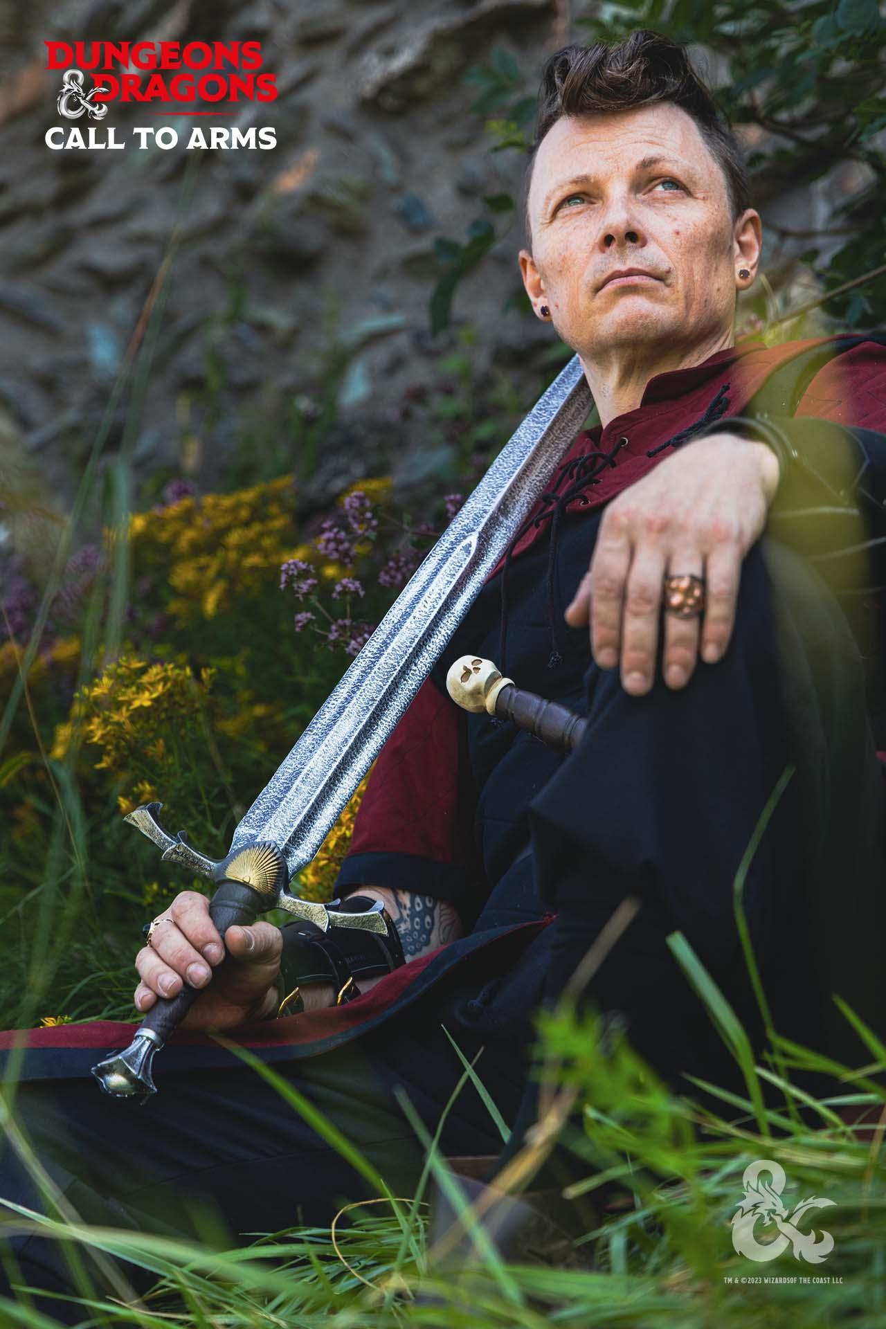 Dungeons & Dragons Foam Sword - Waterdeep Blade Replica for LARP & Cosplay | Safe Foam Weapon for Role-Playing Games & Fantasy Costumes