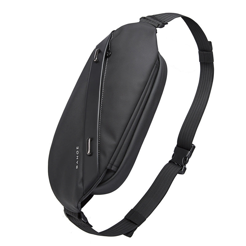 BANGE Anti Theft Crossbody Sling Bag for Men & Women - Secure Travel & Commuting - RFID Blocking, Water Resistant, Lightweight Design for Daily Use, Hiking, and Outdoor Activities