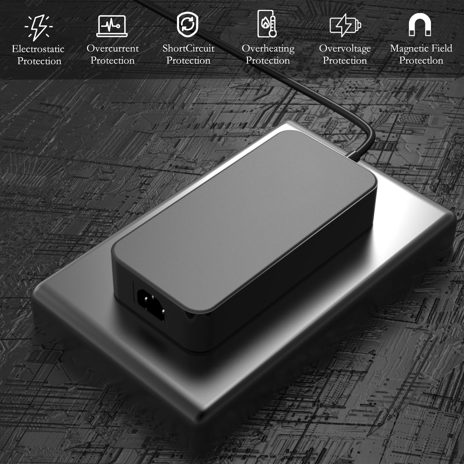 280W AC Power Adapter for ASUS ROG Strix Scar 15/17, G532, G732, G732LWS, G15/G17, G513R/G713R, G703GX, Zephyrus S17 GX703HM/HR - Compatible with ADP-280BB B Laptop Charger - Perfect for Gaming, Work & Travel