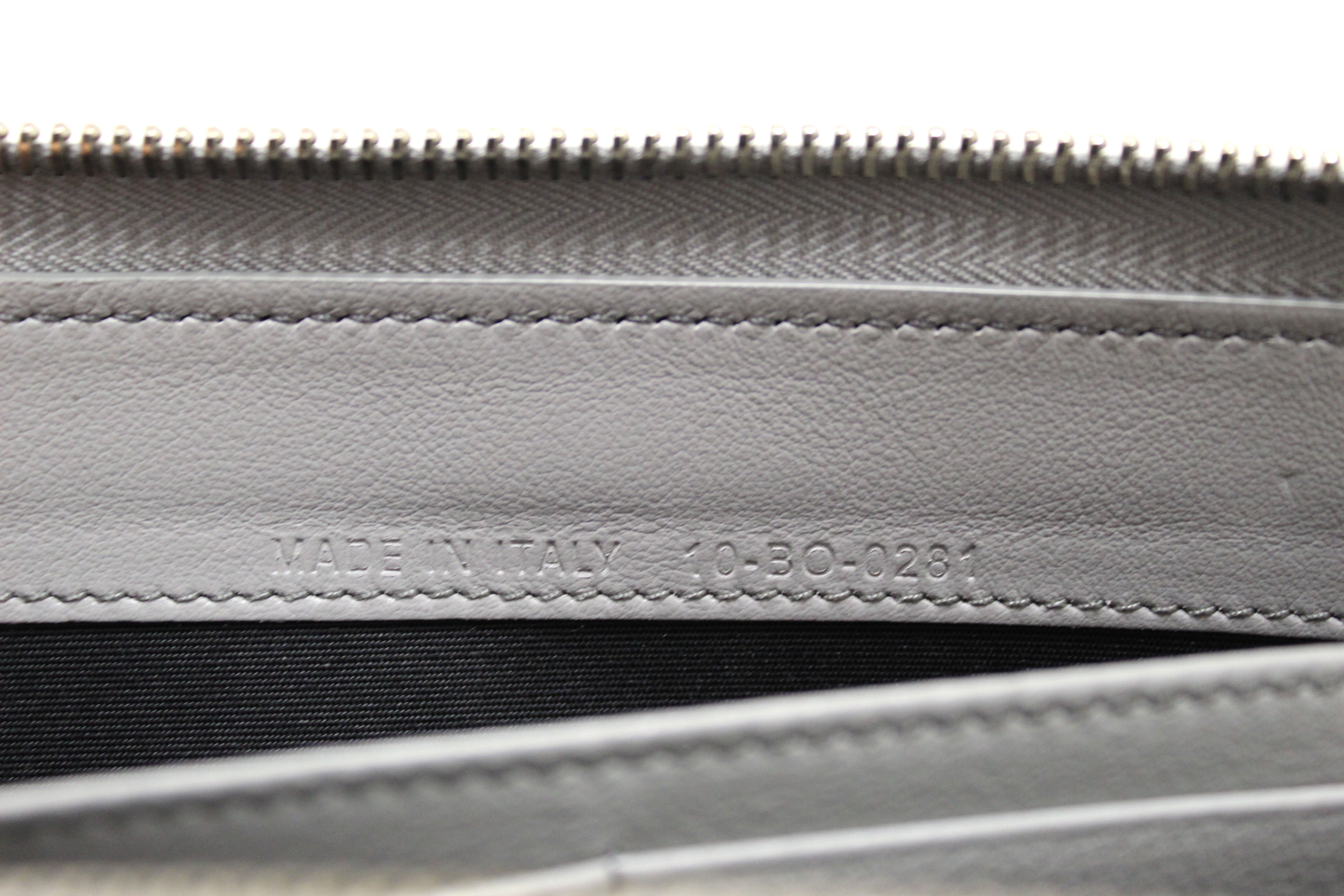 Authentic Dior Grey Oblique Galaxy Leather Zip Long Wallet for Women | Luxury Designer Bifold Wallet with Multiple Card Slots | Perfect for Everyday Use, Travel & Gift Giving