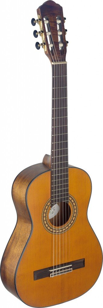 Angel Lopez SIL-7/8 M Size Classical Acoustic Guitar for Beginners & Professionals - Perfect for Home Practice, Performances & Music Lessons