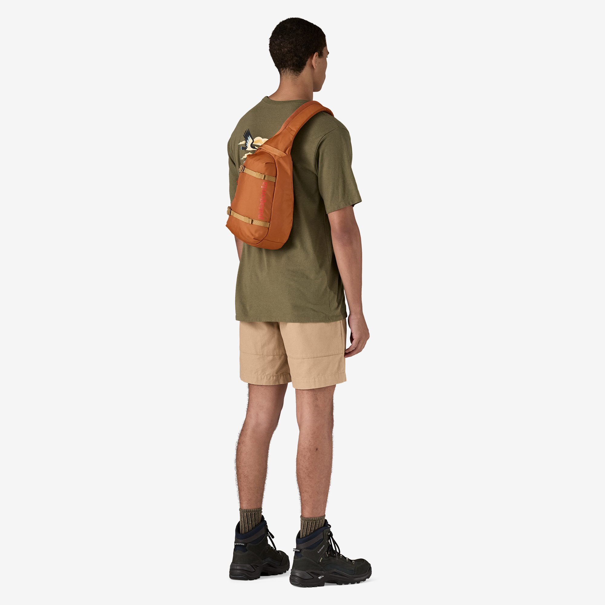 Atom Sling Bag 8L - Lightweight Crossbody Chest Bag for Men & Women - Perfect for Travel, Hiking, Cycling & Everyday Use