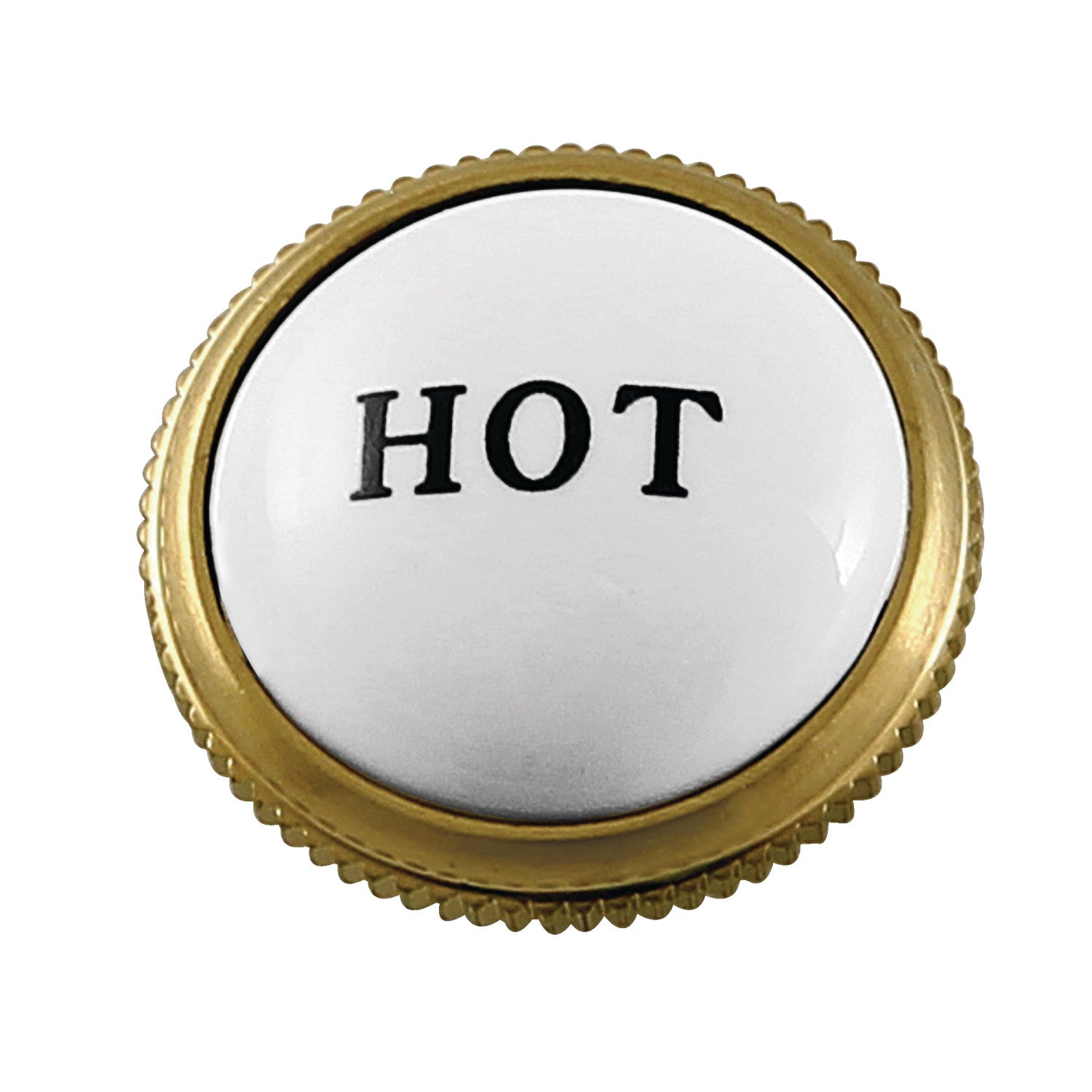 AEHIMX7H Hot Handle Index Button - Brushed Brass Cabinet Hardware for Kitchen & Bathroom Drawers - Perfect for Home Renovation and DIY Projects