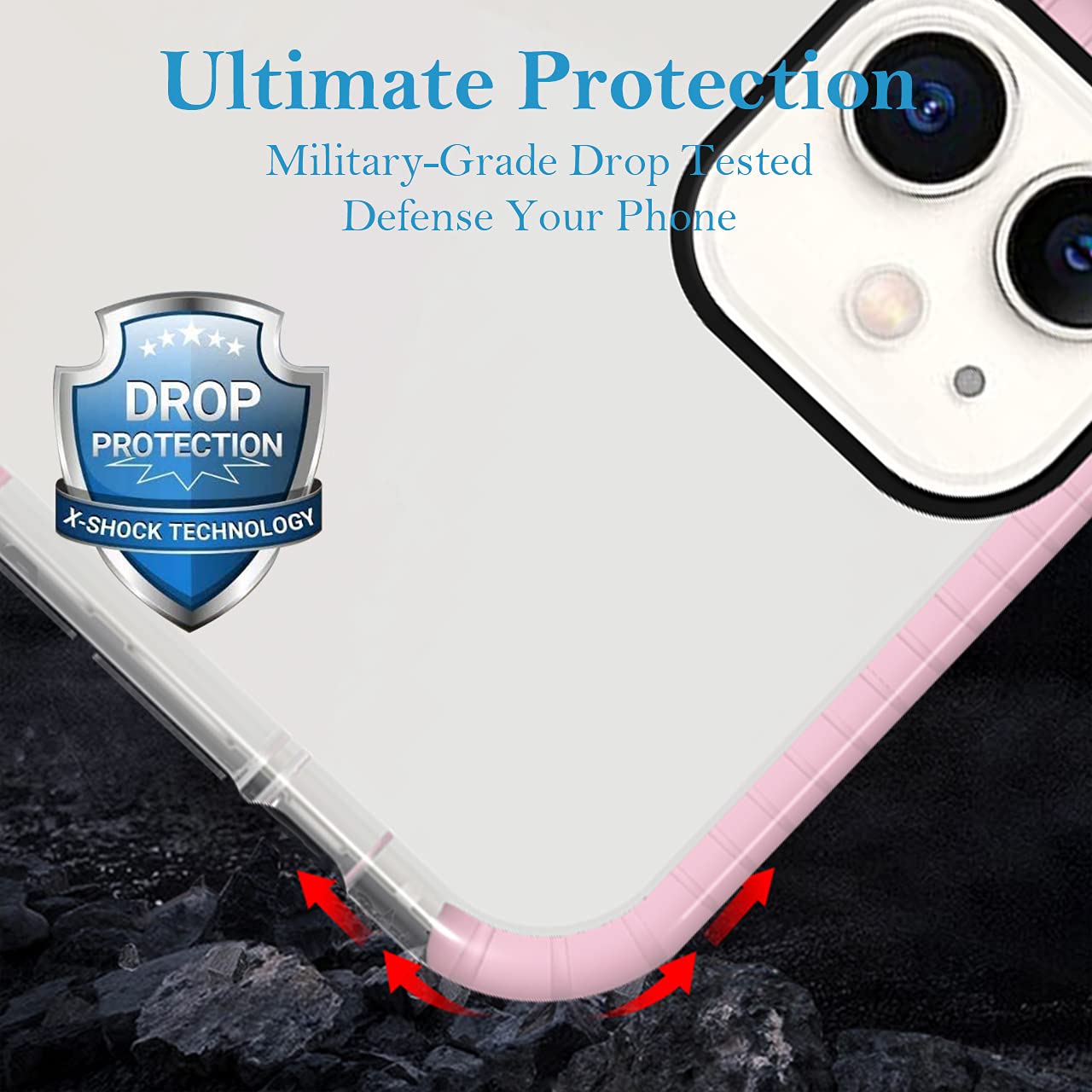 Custom iPhone 11 Phone Case with Personalized Photo/Text - Anti-Scratch Shockproof Soft TPU Protective Cover (Pink) - Perfect for Everyday Use, Travel & Gifts