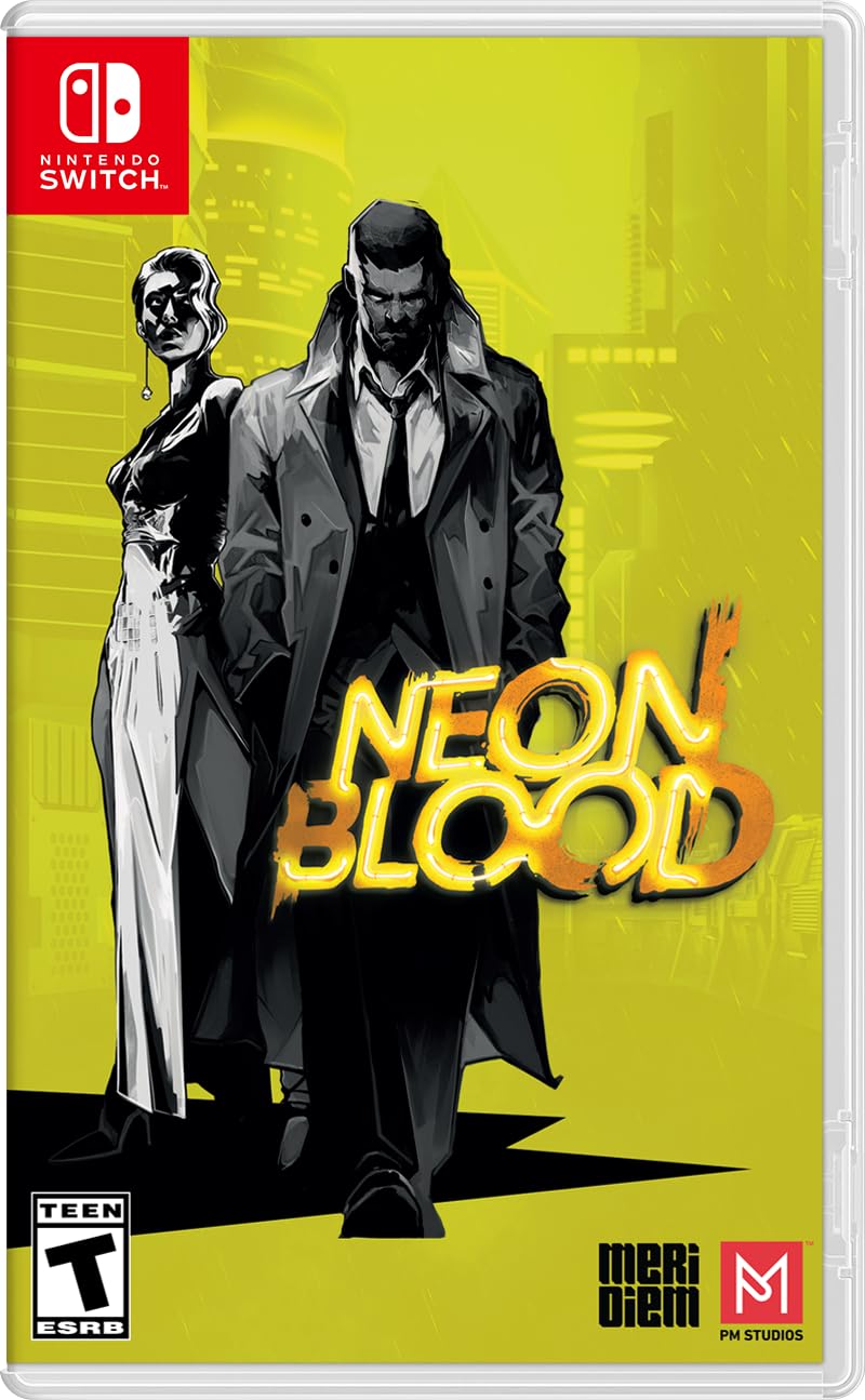 Neon Blood - Nintendo Switch Game | Action-Adventure RPG for Adults | Perfect for Solo Gaming & Multiplayer Fun