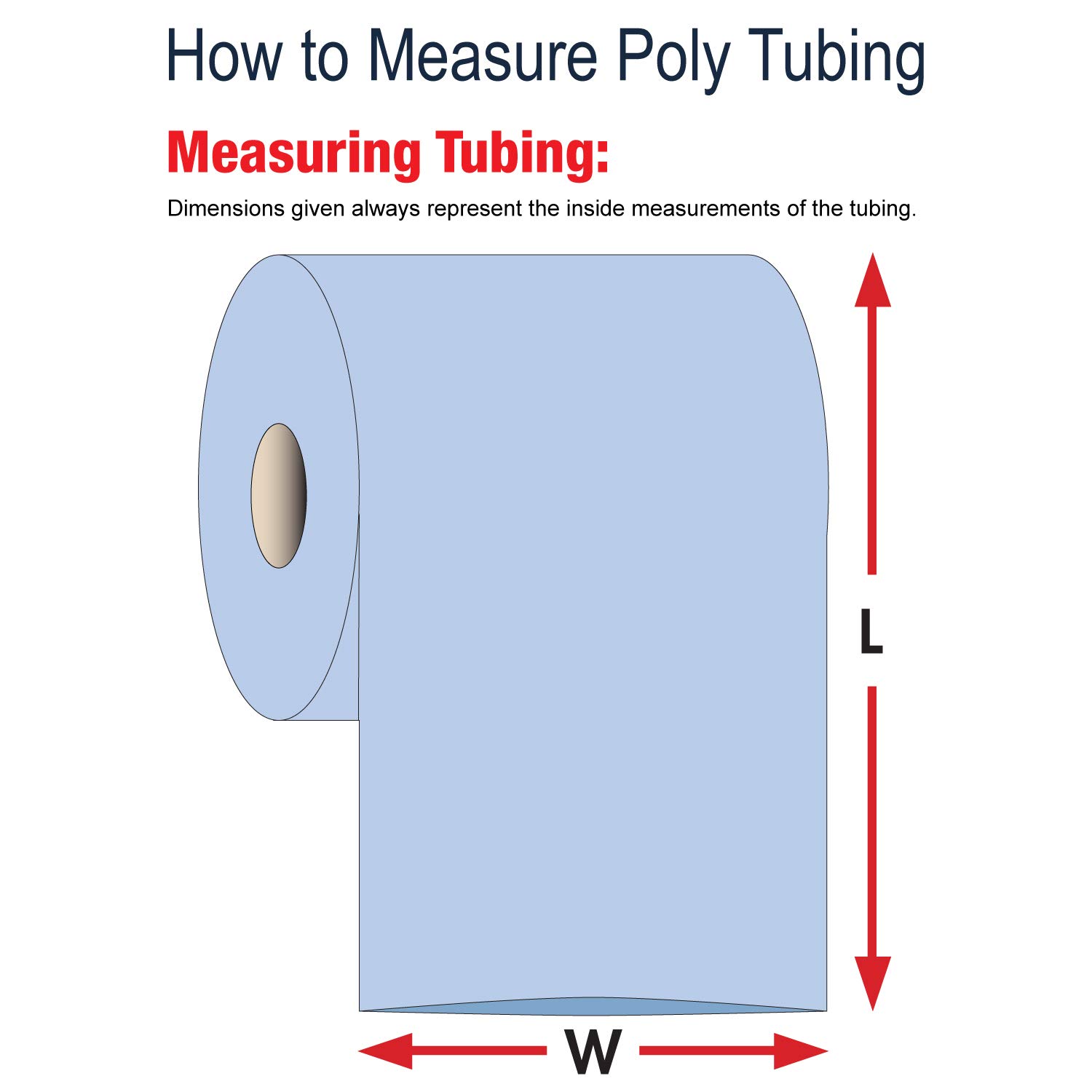 Aviditi Clear Poly Tubing Roll 14