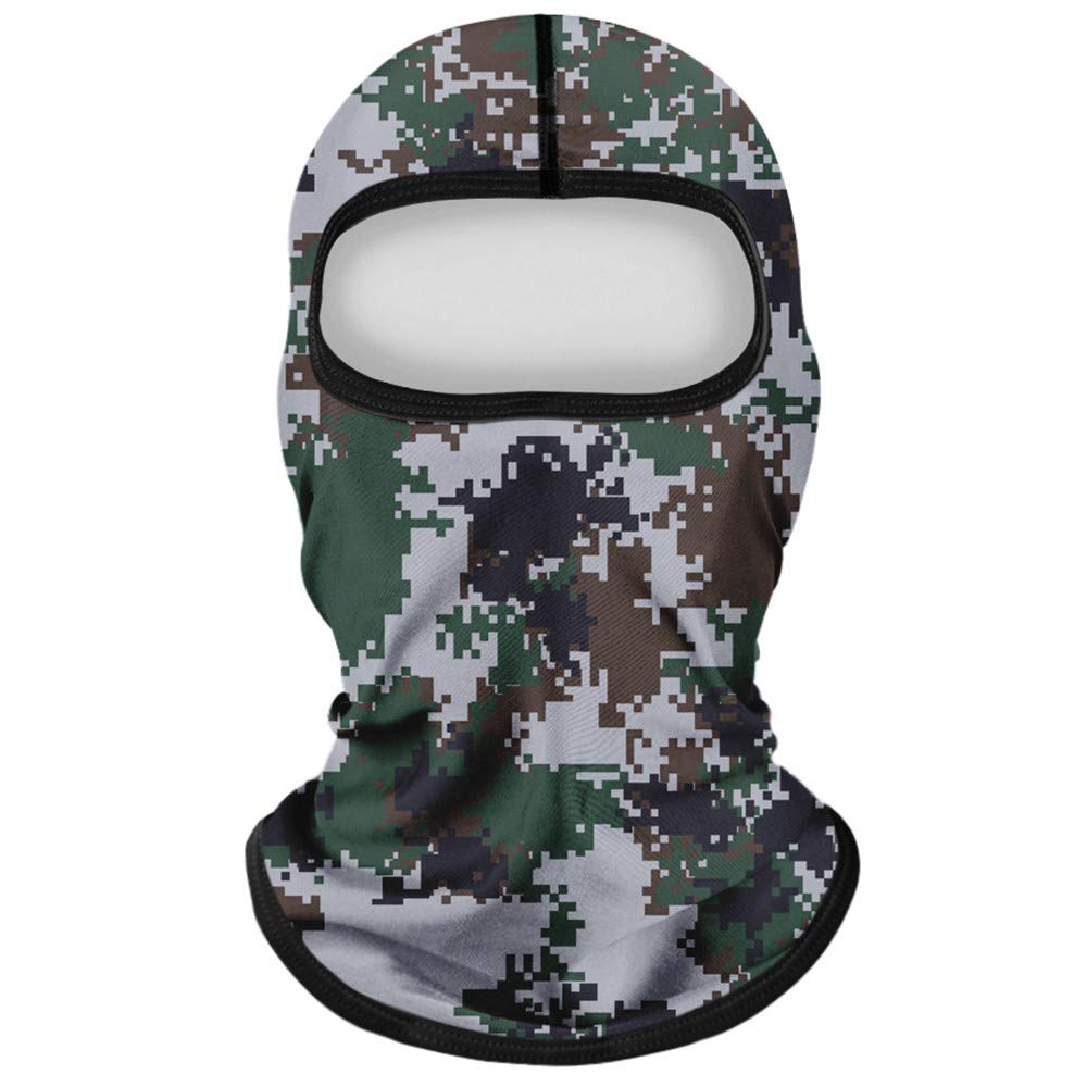 UV Protection Balaclava Face Mask for Men & Women - Skiing, Motorcycle, Racing, Tactical Use - Breathable Winter Hood for Outdoor Sports & Cold Weather Activities