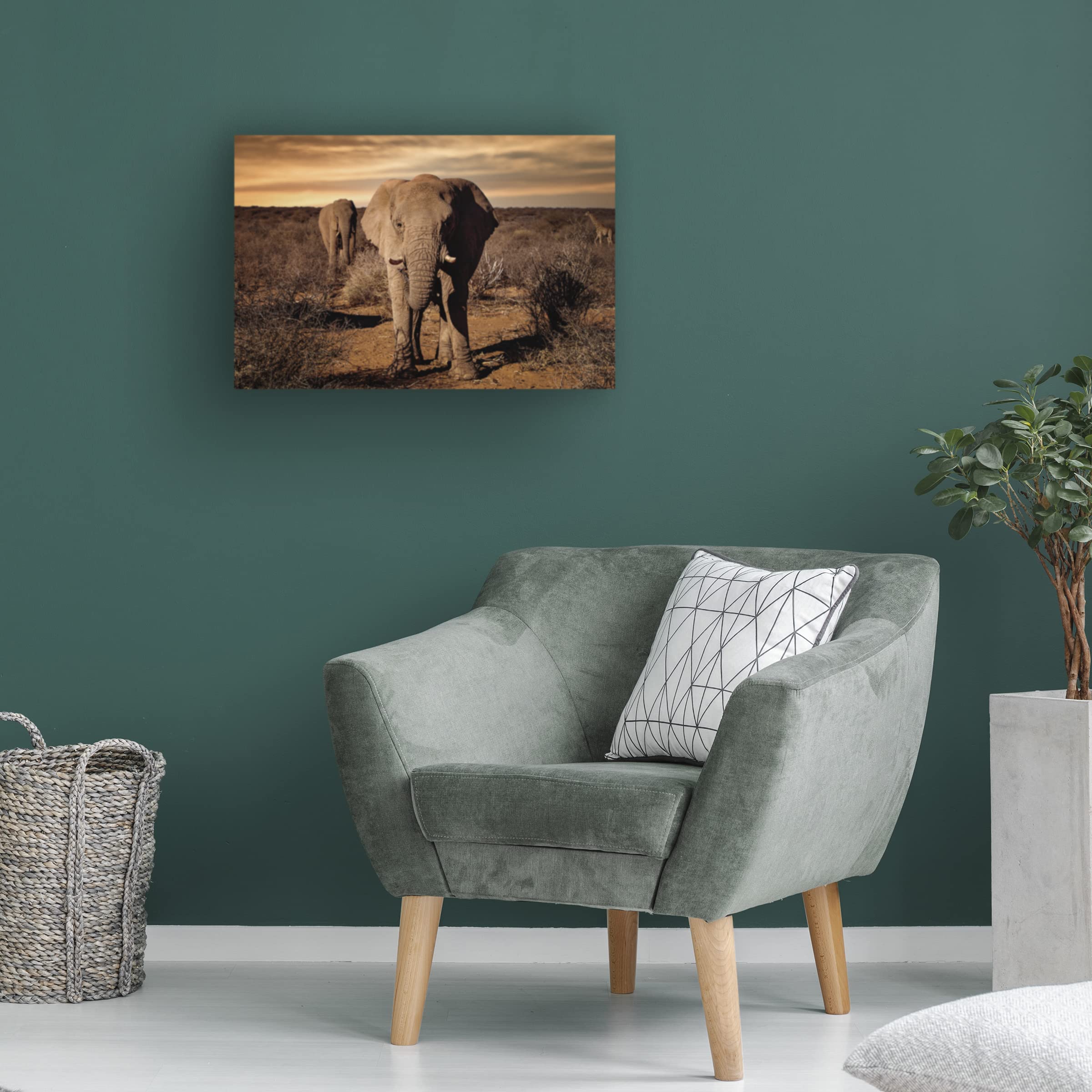 Walter Lackner 'Big' Canvas Art Print - Premium Trademark Fine Art for Home & Office Wall Decor | Living Room, Bedroom, or Office Display