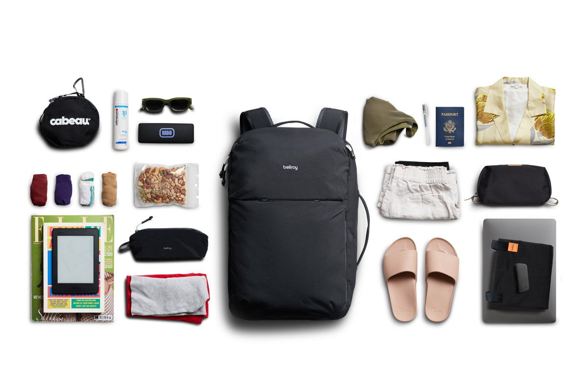 Bellroy Lite Travel Pack 30L - Lightweight Waterproof Backpack for Travel & Hiking | Perfect for Weekend Getaways & Commuting