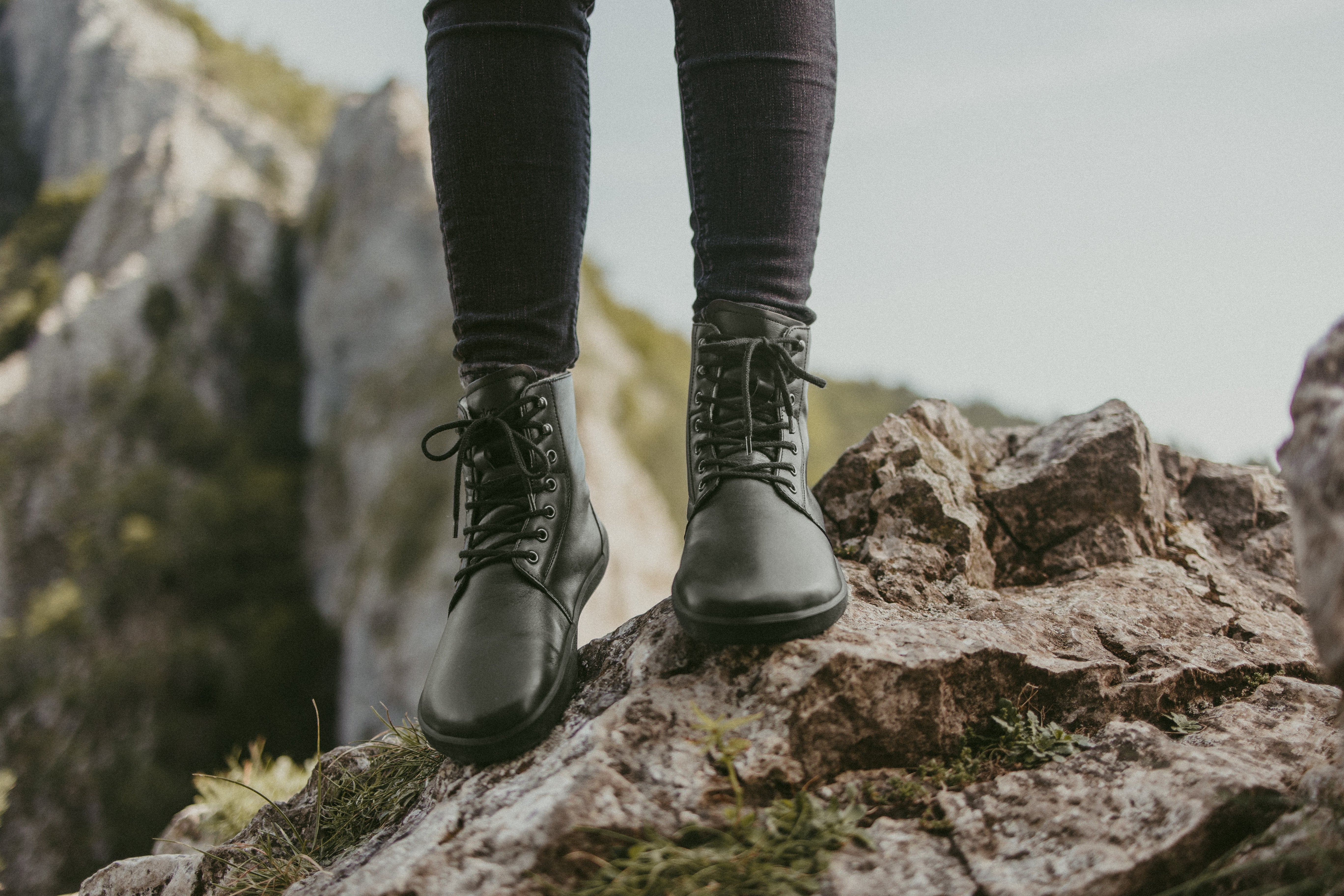 Be Lenka Winter 3.0 Barefoot Boots for Women & Men - Waterproof Cold Weather Minimalist Shoes for Hiking, Snow & Outdoor Activities - Black