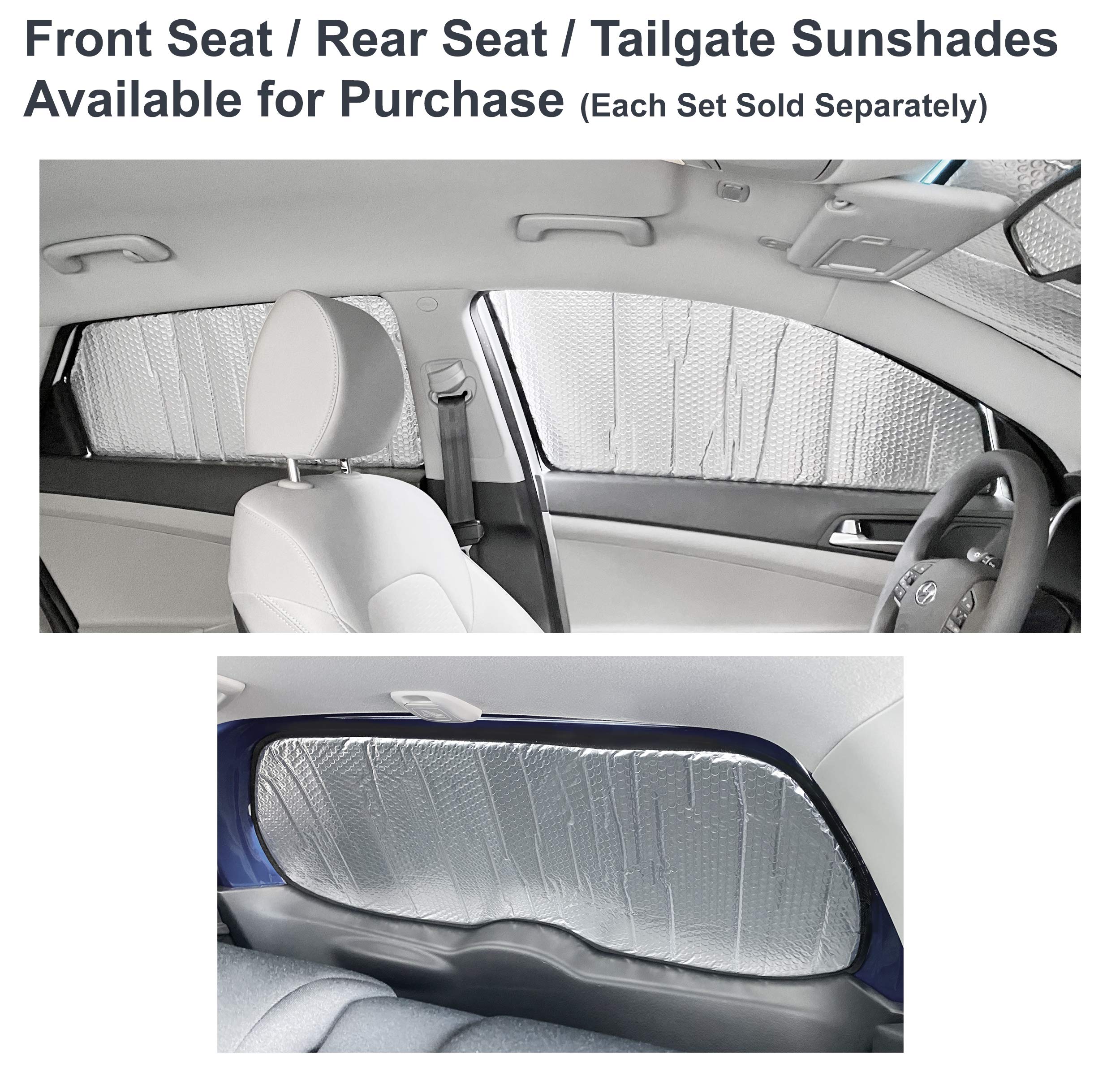 Custom Rear Windshield Sunshade for 2017-2023 Mercedes-Benz E-Class Wagon | UV Protection & Heat Shield | Perfect for Road Trips & Summer Parking (Made in USA)